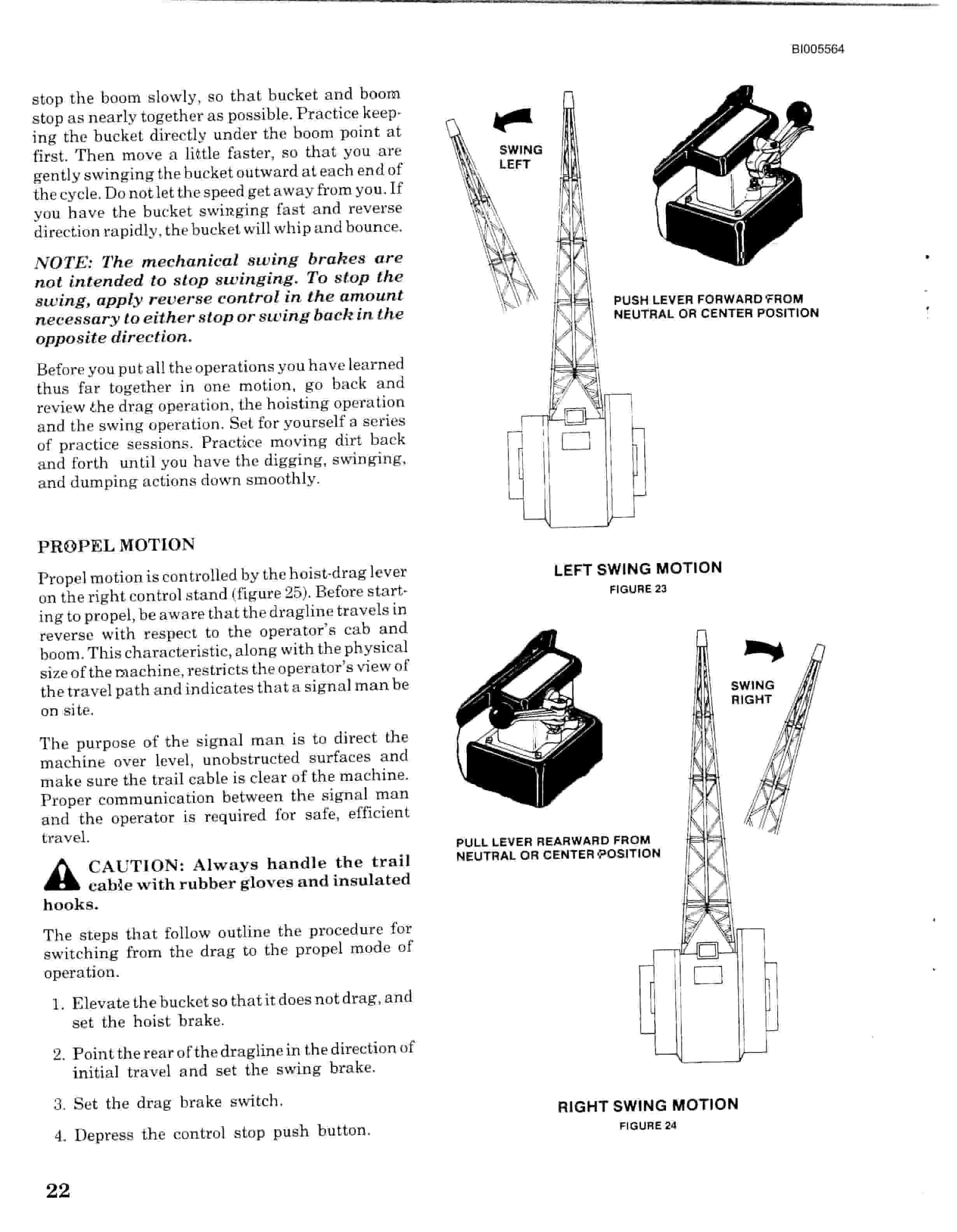 Bucyrus 380W Walking Dragline Parts Catalog BI005564-3