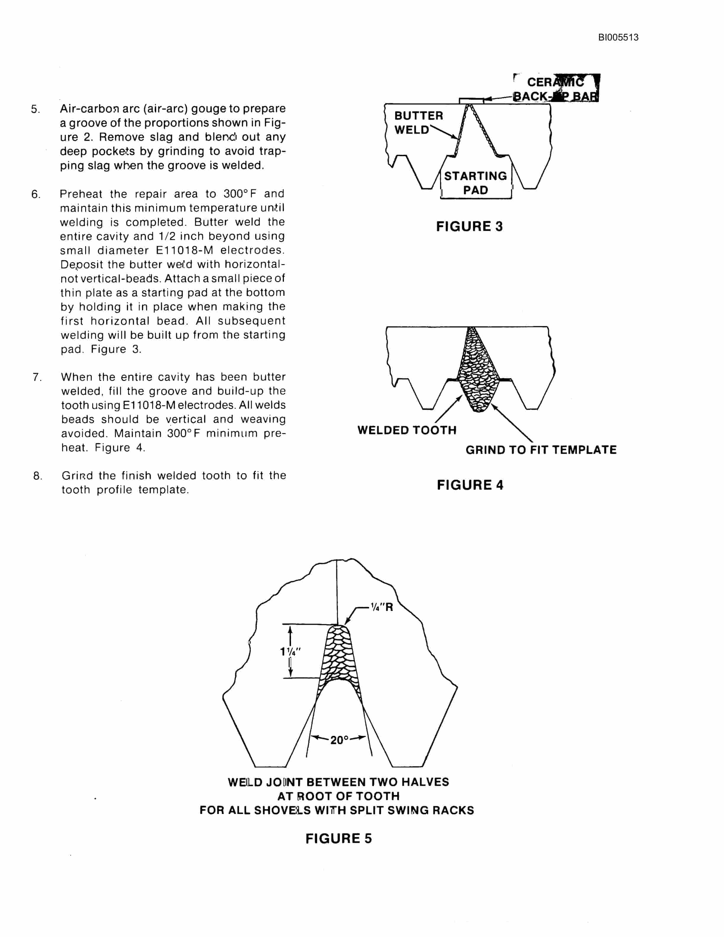 Bucyrus 395B Electric Mining Shovel Technical Manual BI005513-5