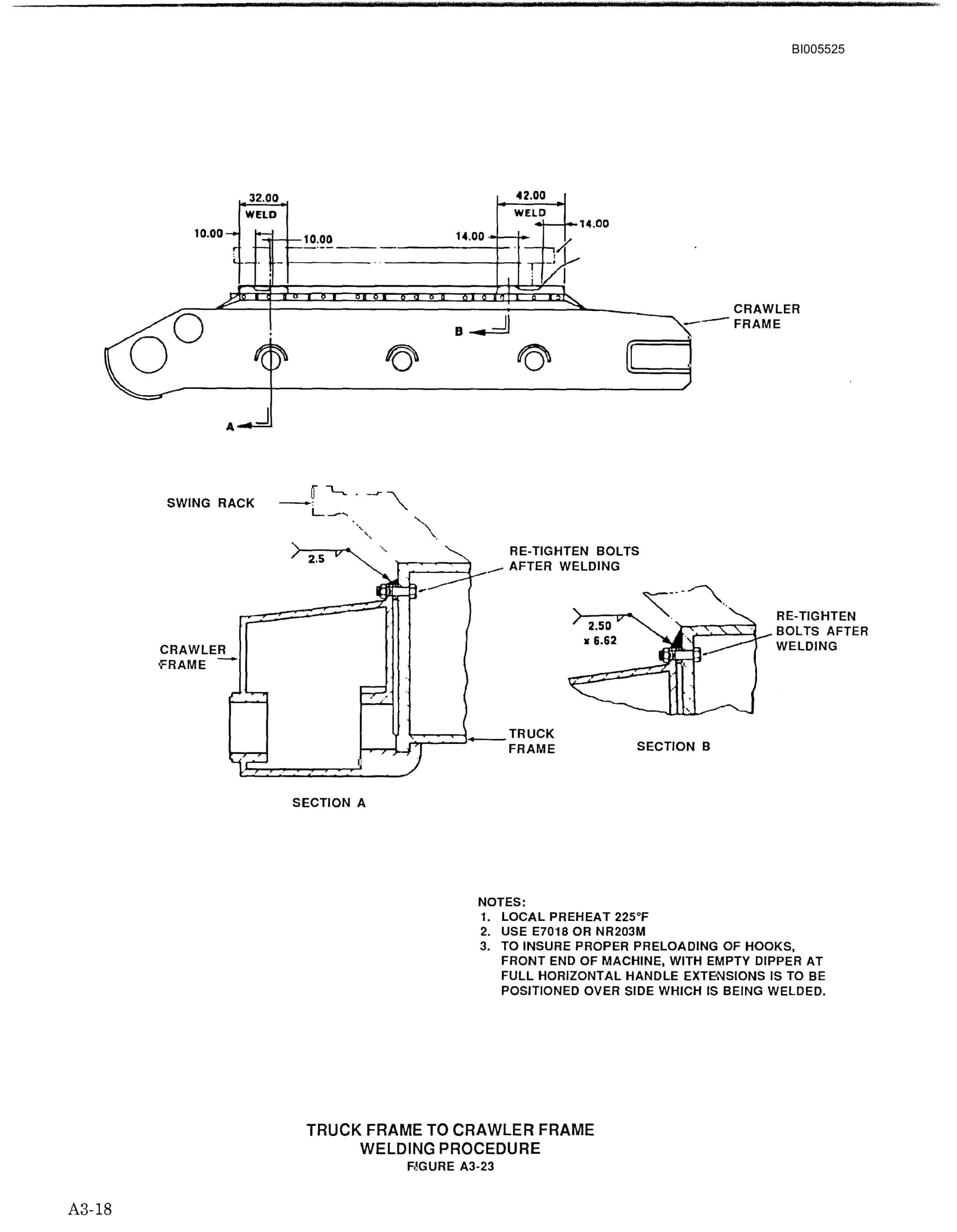 Bucyrus 395BI Electric Mining Shovel Technical Manual BI005525-4
