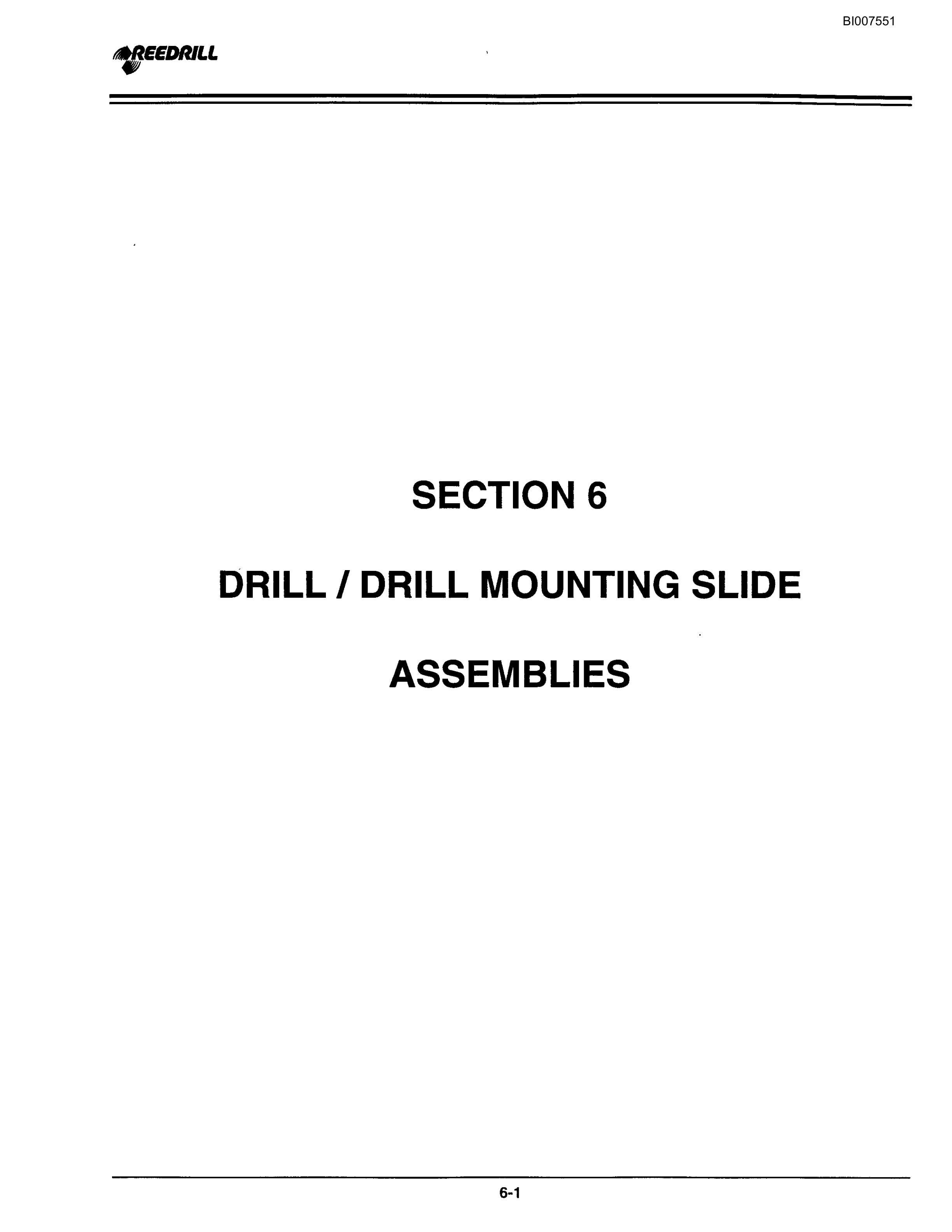 Bucyrus 400 Hydraulic Track Drill Parts Catalog BI007551-2