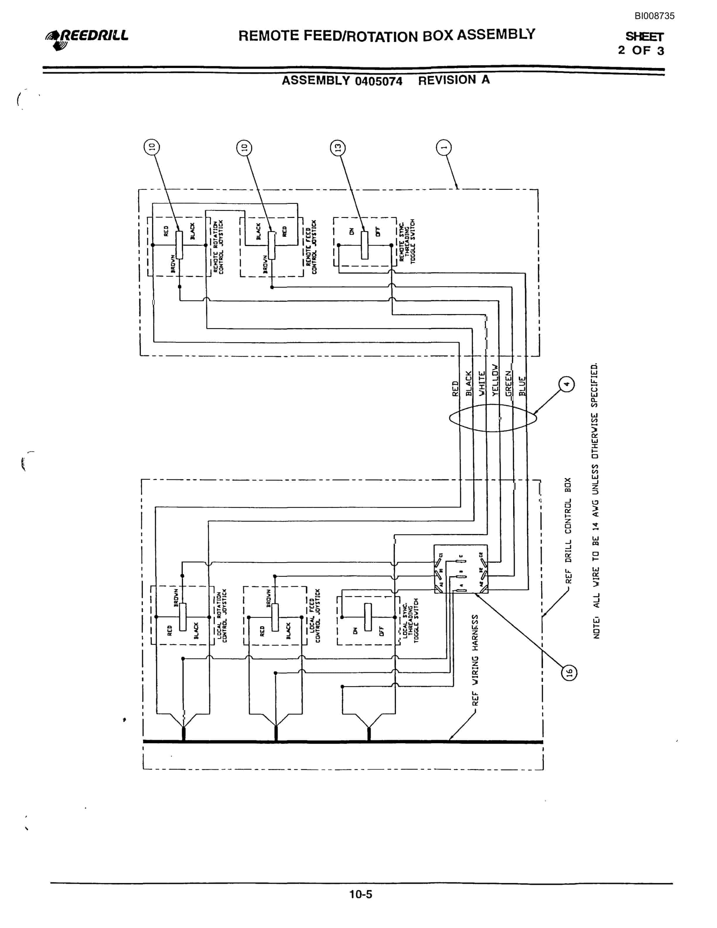 Bucyrus 4000 Hydraulic Track Drill Parts Catalog BI008735-5