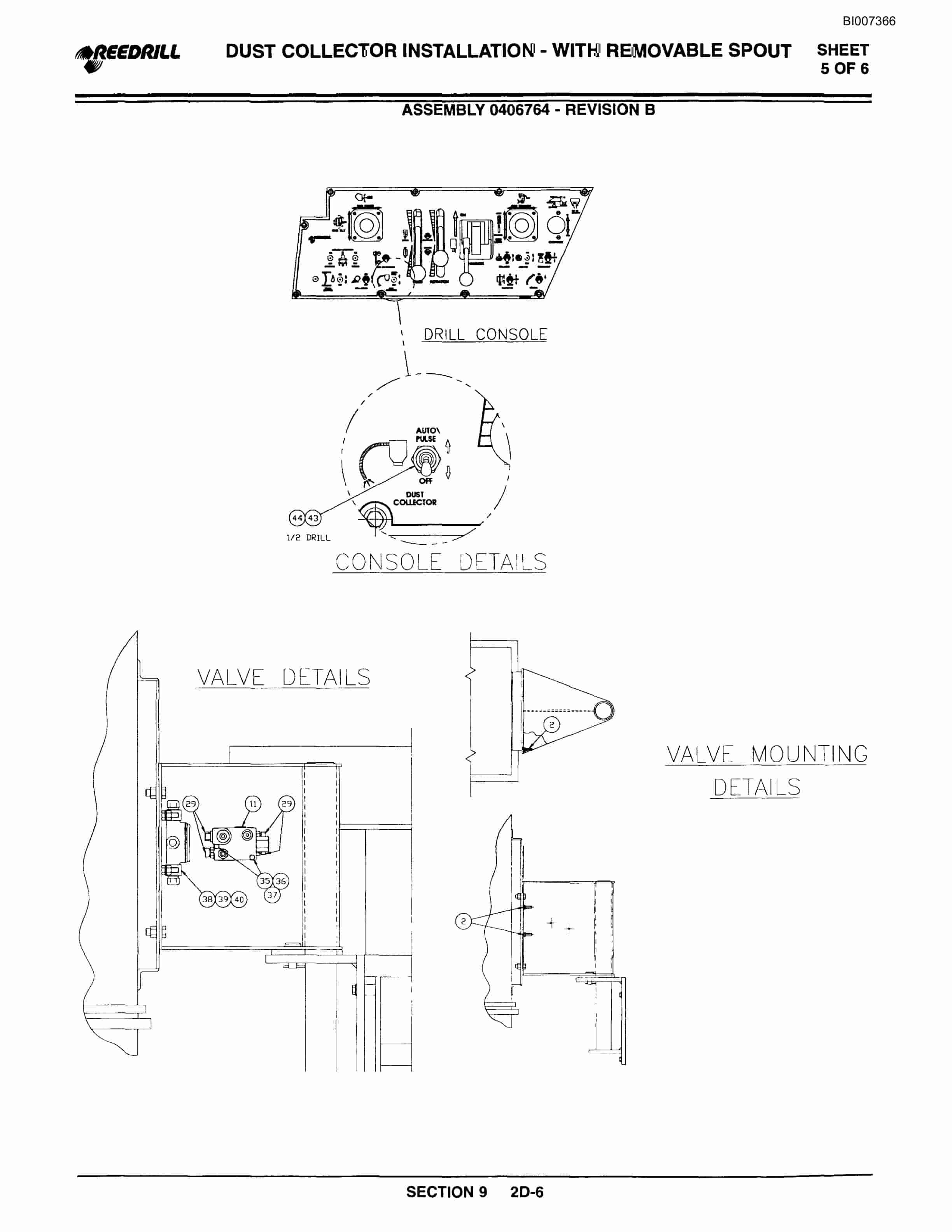 Bucyrus 402 Hydra-Trac Hydraulic Track Drill Parts Catalog BI007366-4