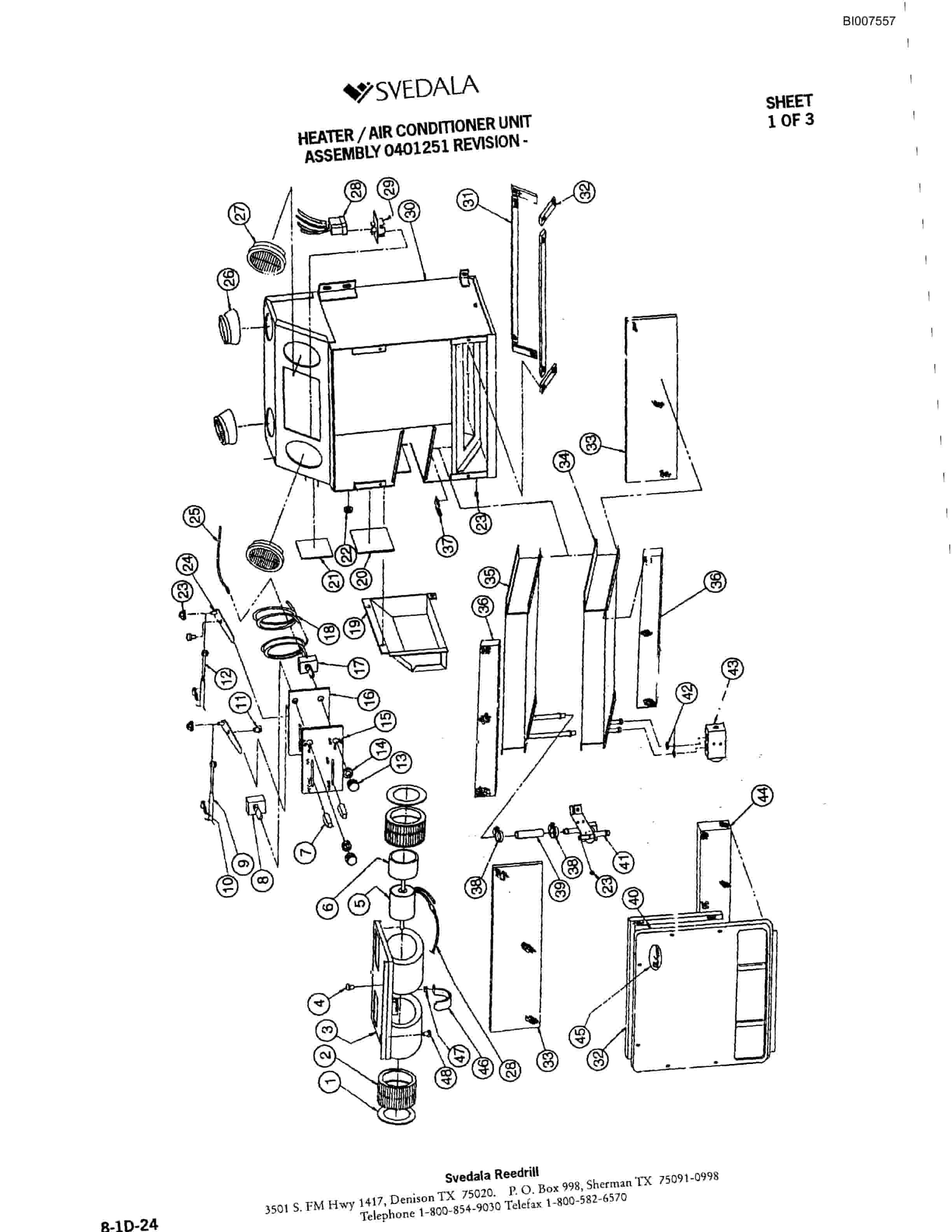 Bucyrus 402 Hydraulic Track Drill Parts Catalog BI007557-3
