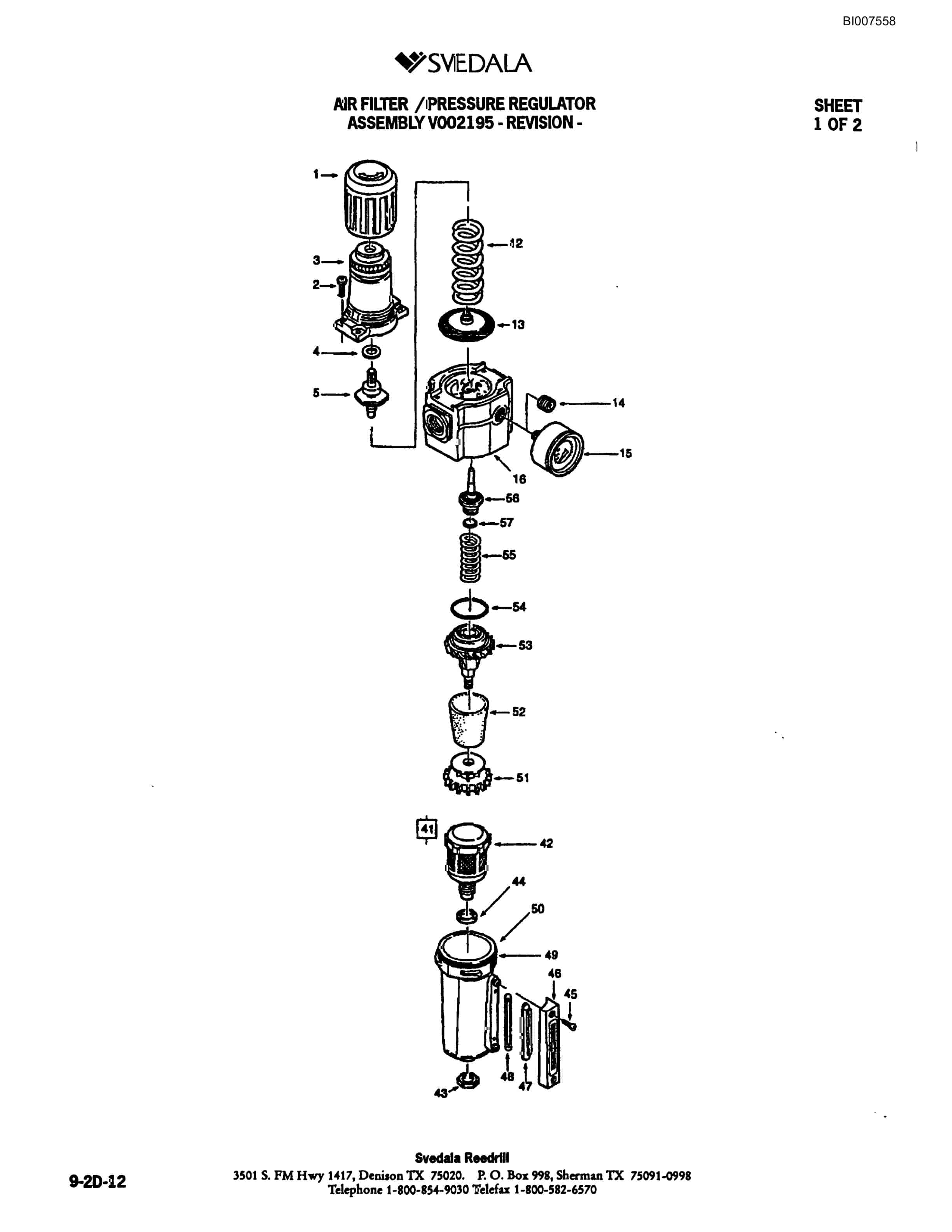Bucyrus 402 Hydraulic Track Drill Parts Catalog BI007558-4