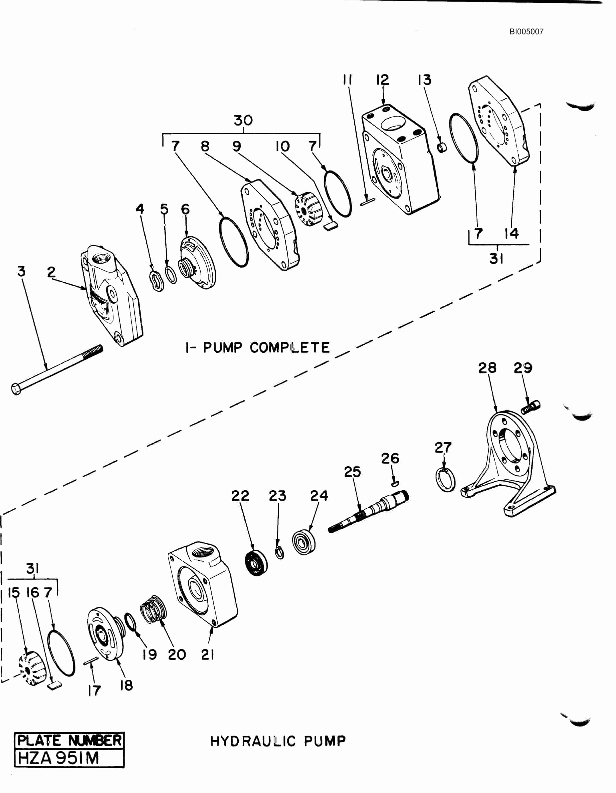 Bucyrus 40R Drill Parts Catalog BI005007-2