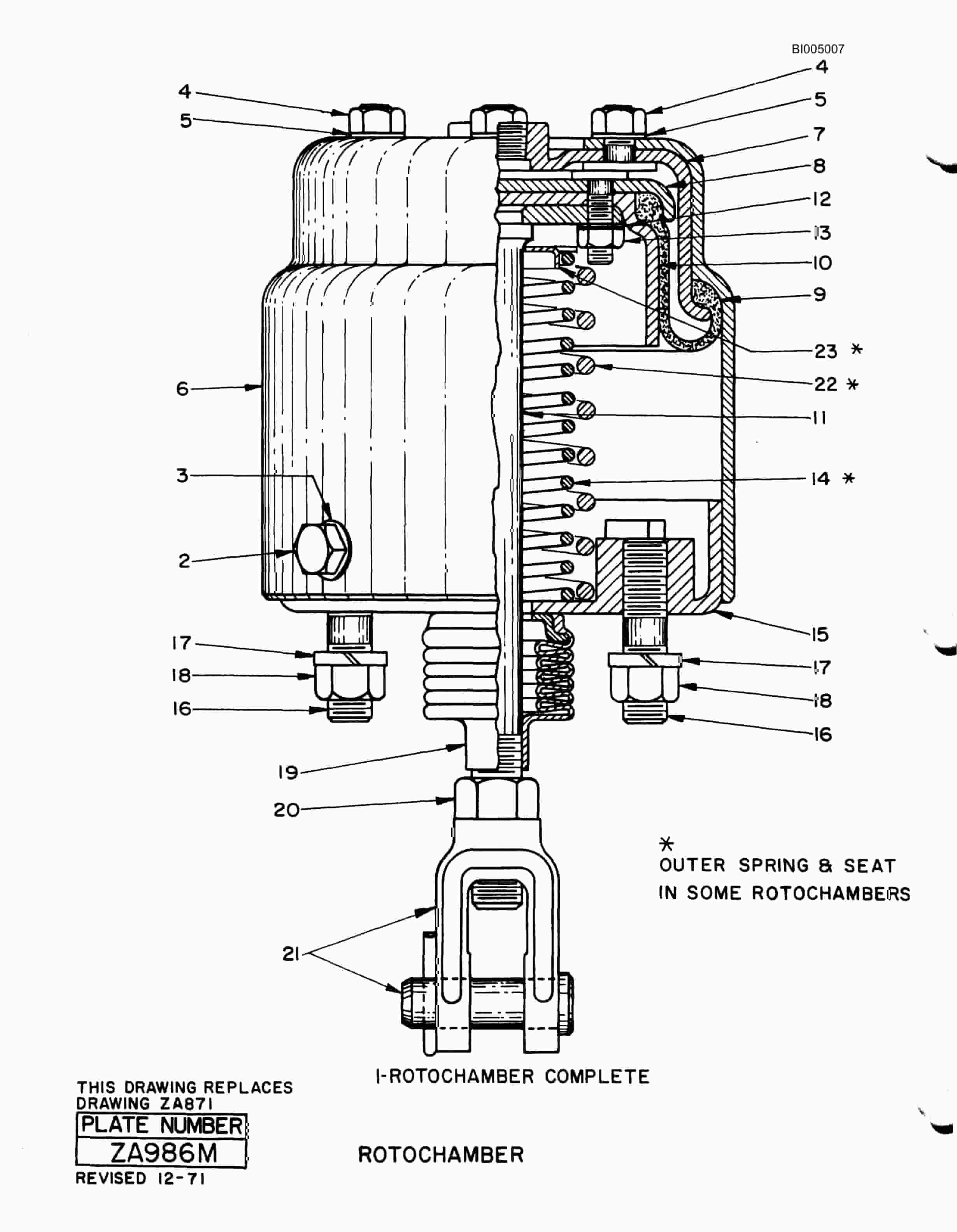 Bucyrus 40R Drill Parts Catalog BI005007-4