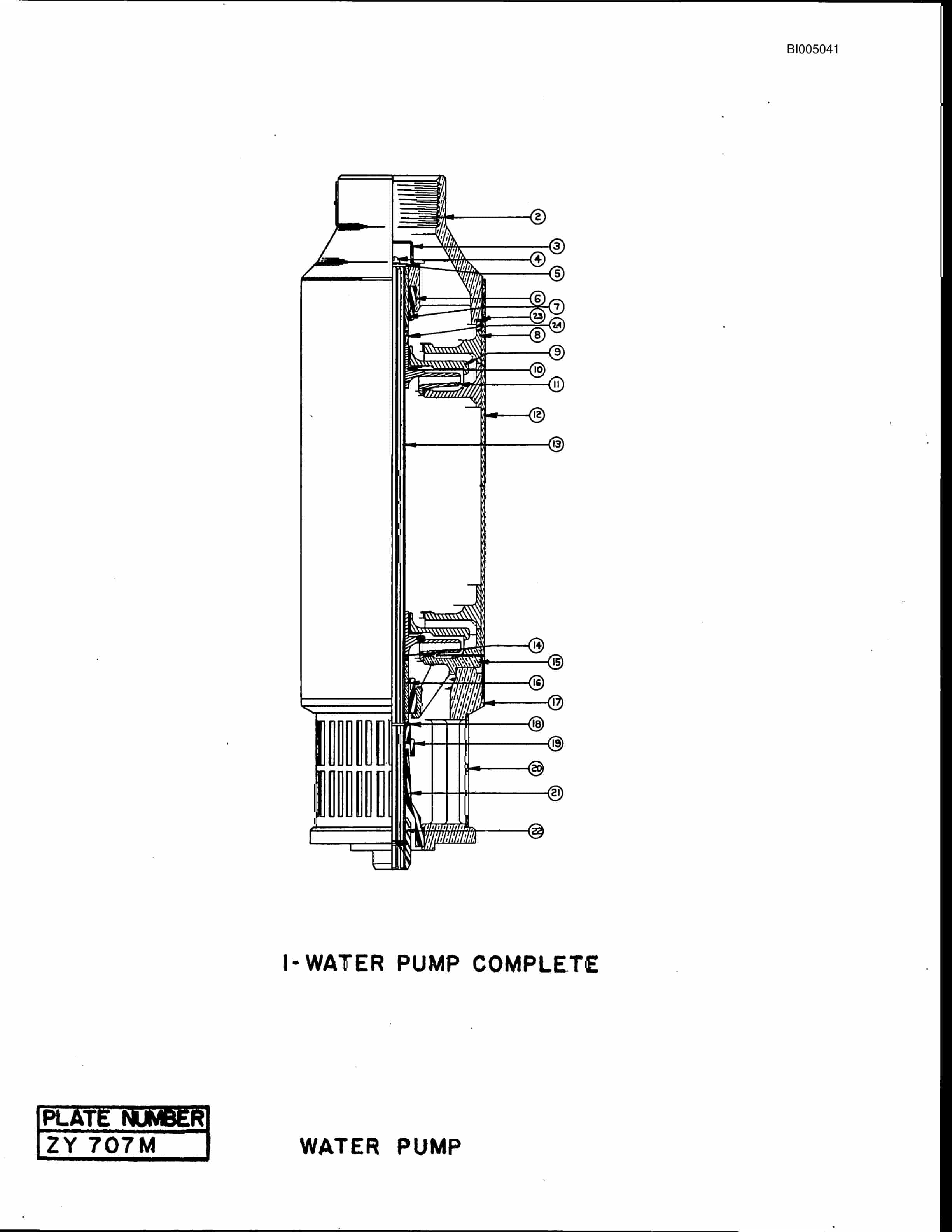 Bucyrus 40R Drill Parts Catalog BI005041-5