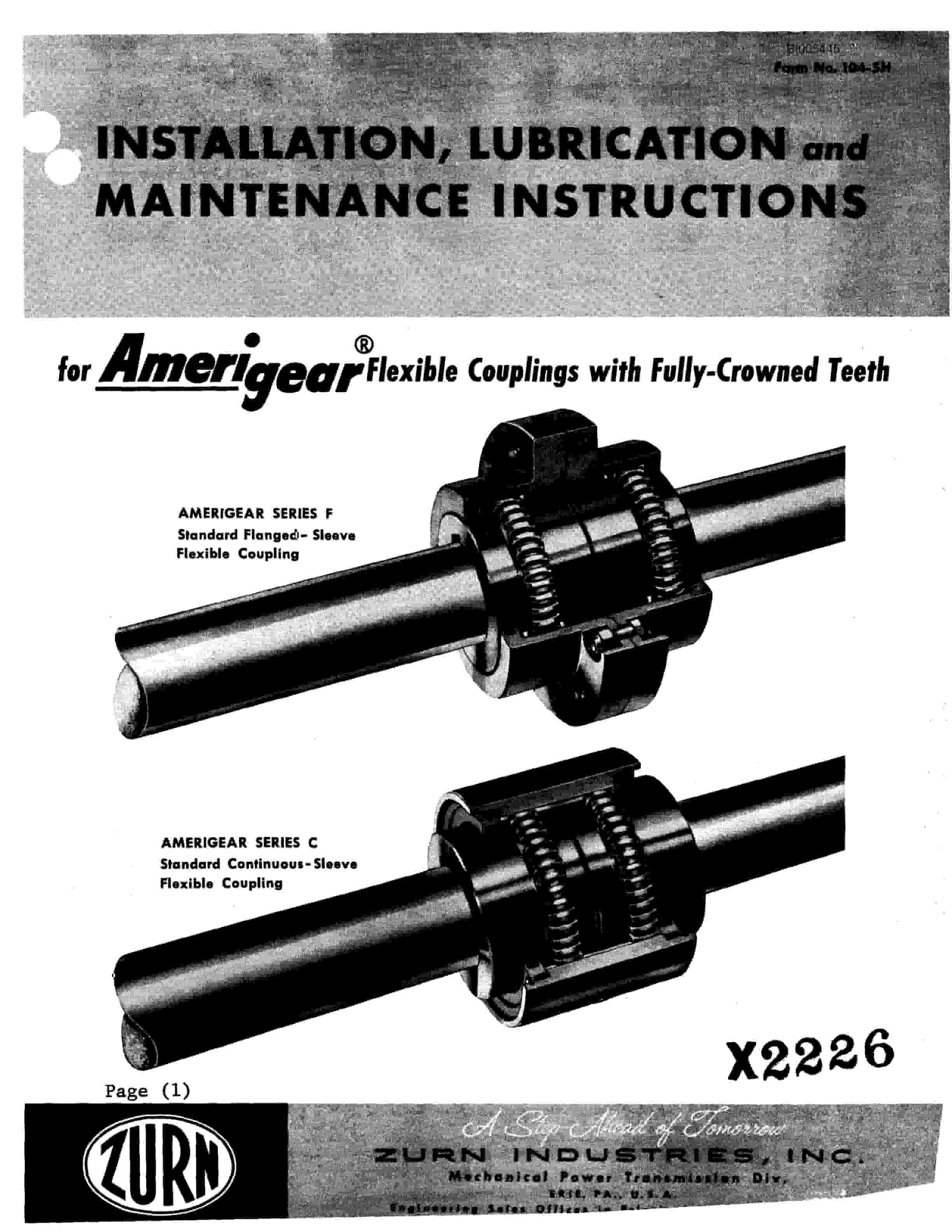 Bucyrus 40R Rotary Drill Technical Manual BI005445-5