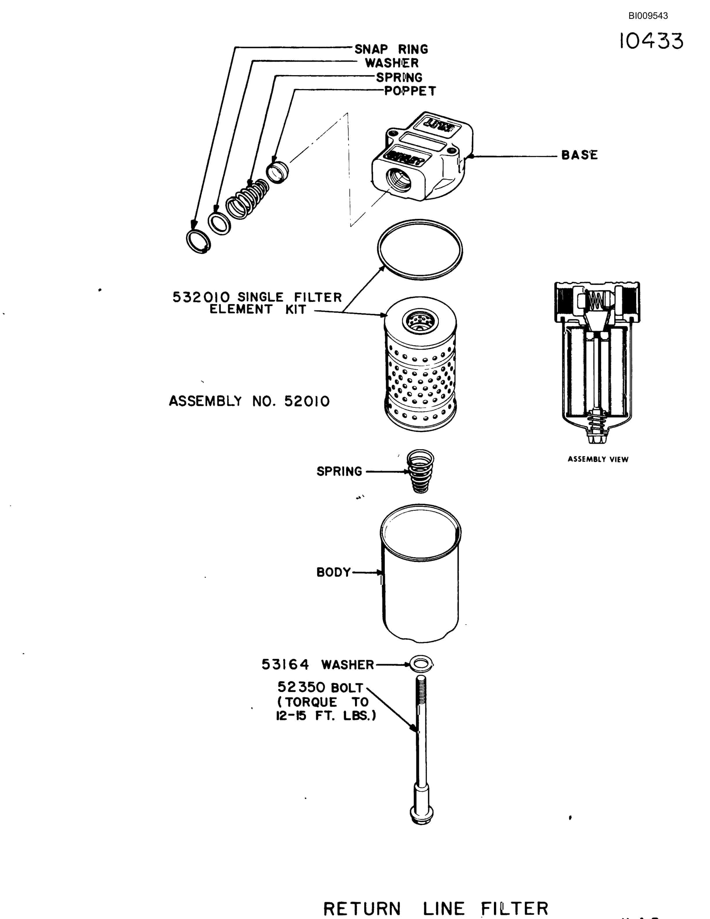 Bucyrus 440 DJC-GD Parts Catalog BI009543-5