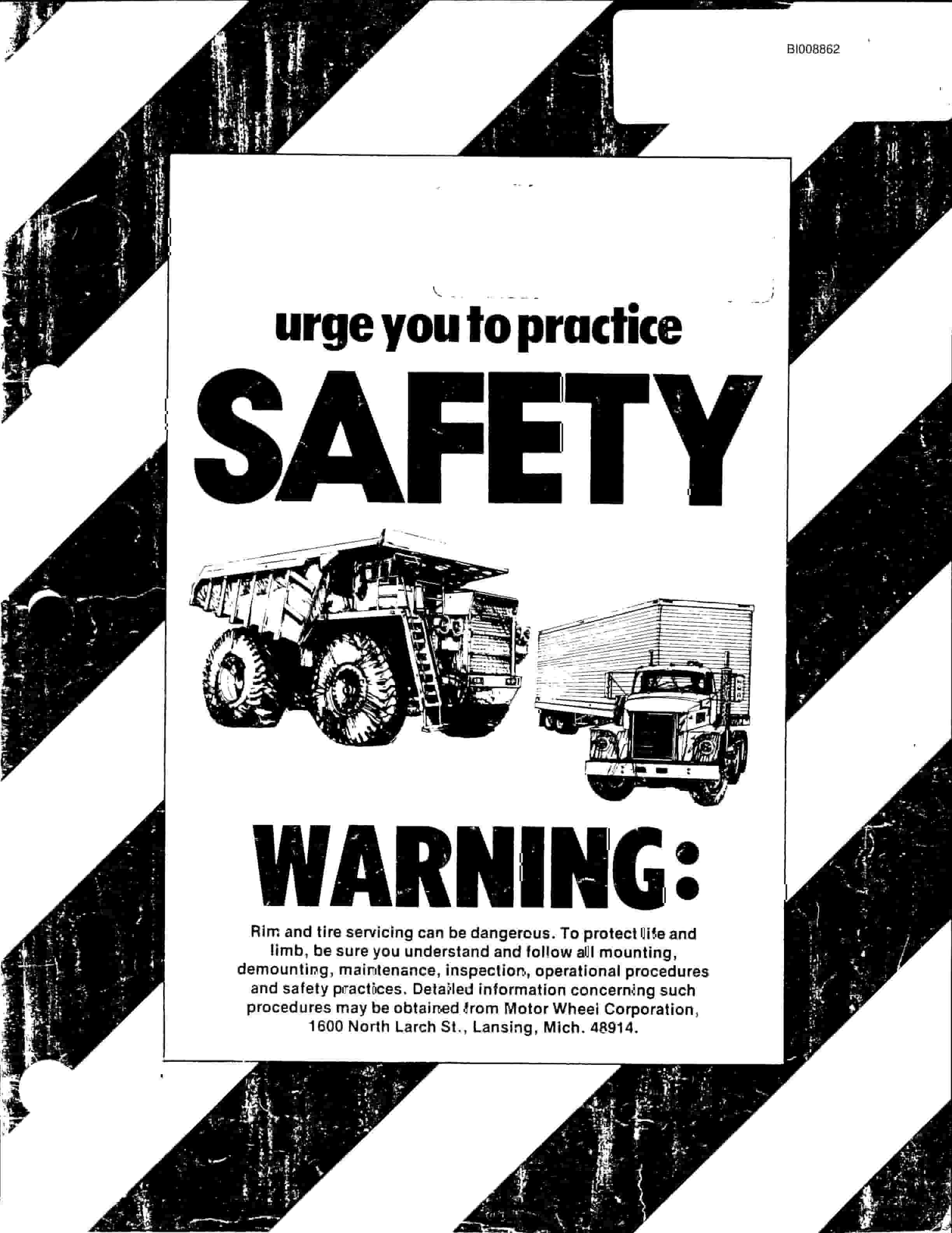 Bucyrus 440 DJC Parts Catalog BI008862-5