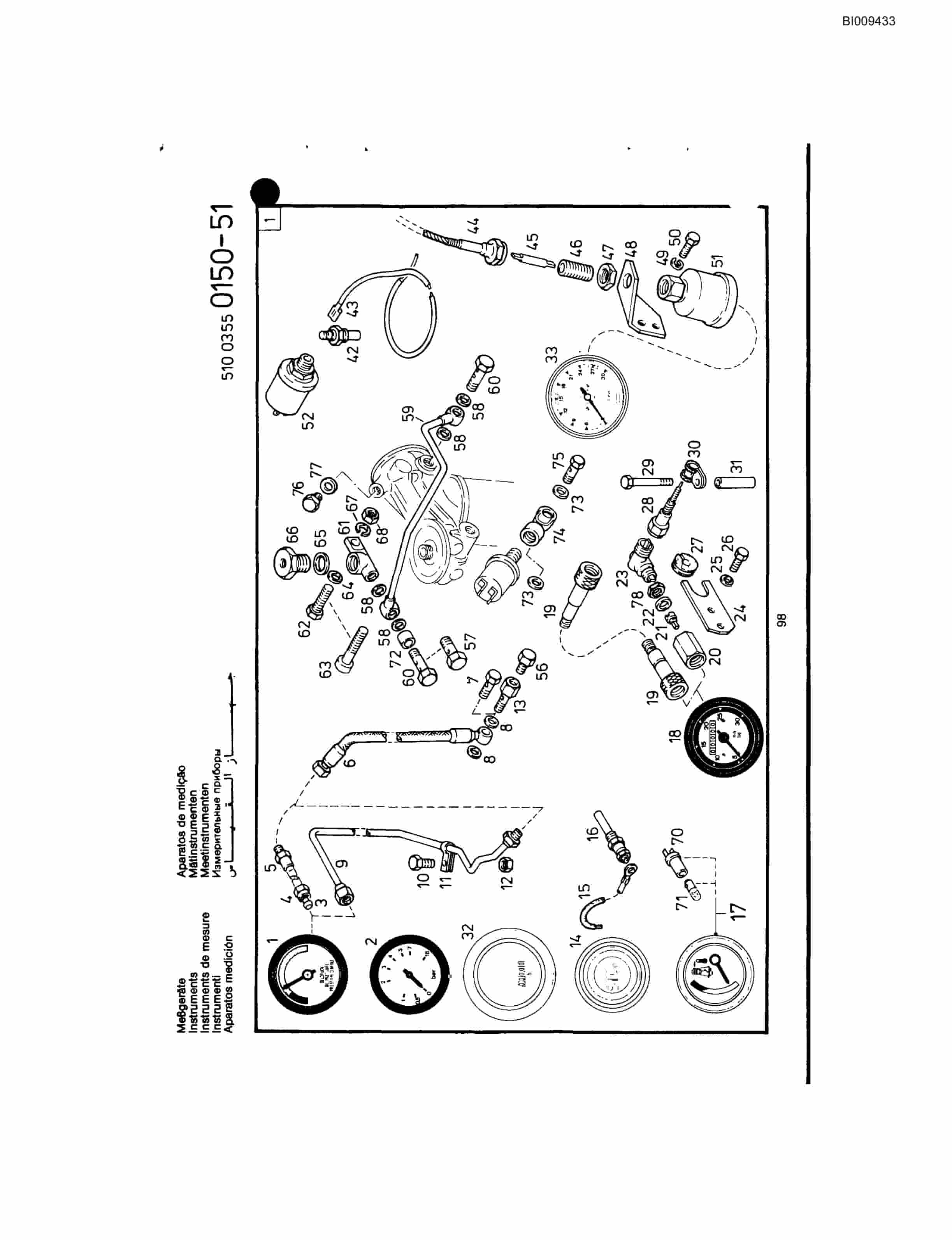 Bucyrus 440 DJC Parts Catalog BI009433-2