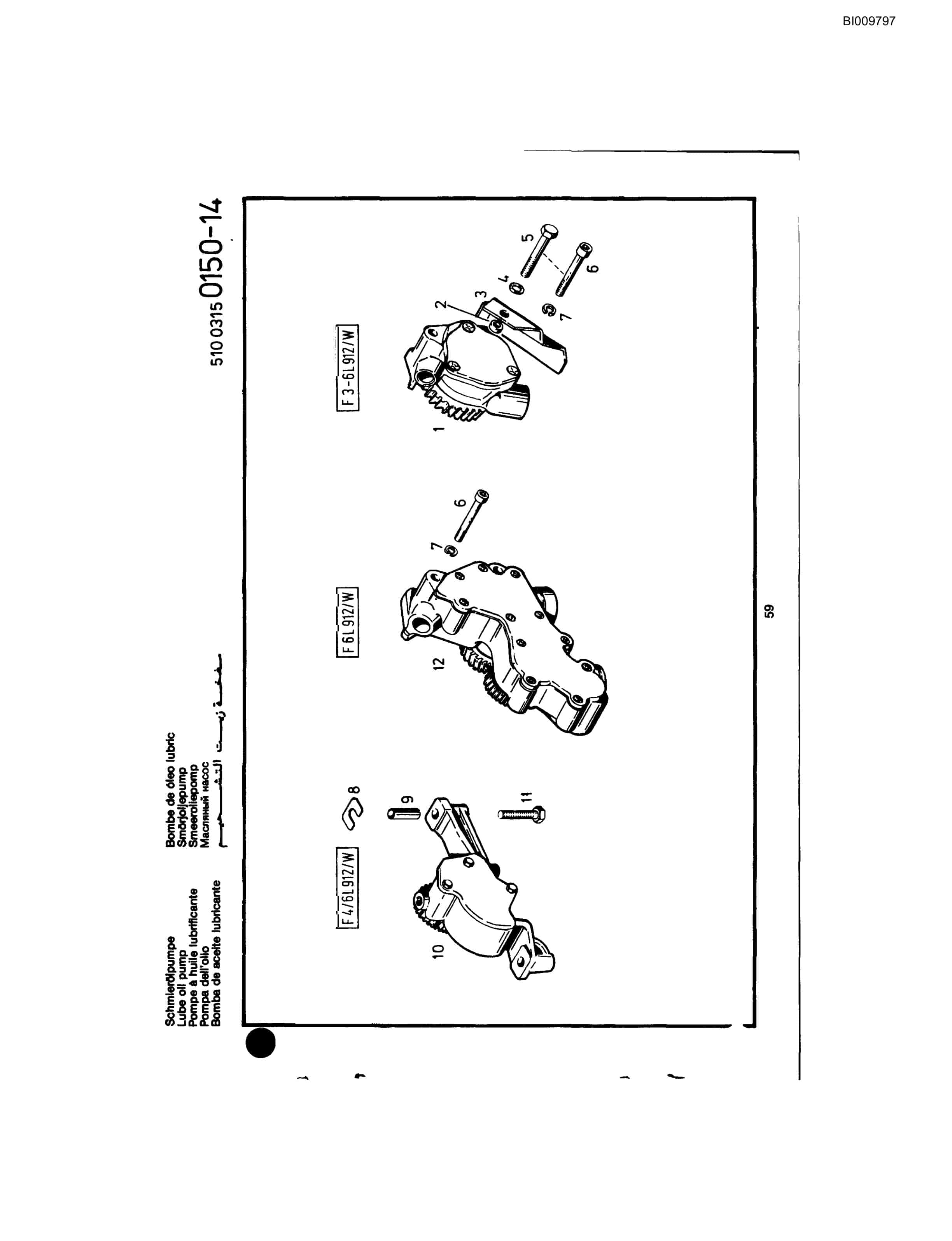 Bucyrus 440 DJC Parts Catalog BI009797-2