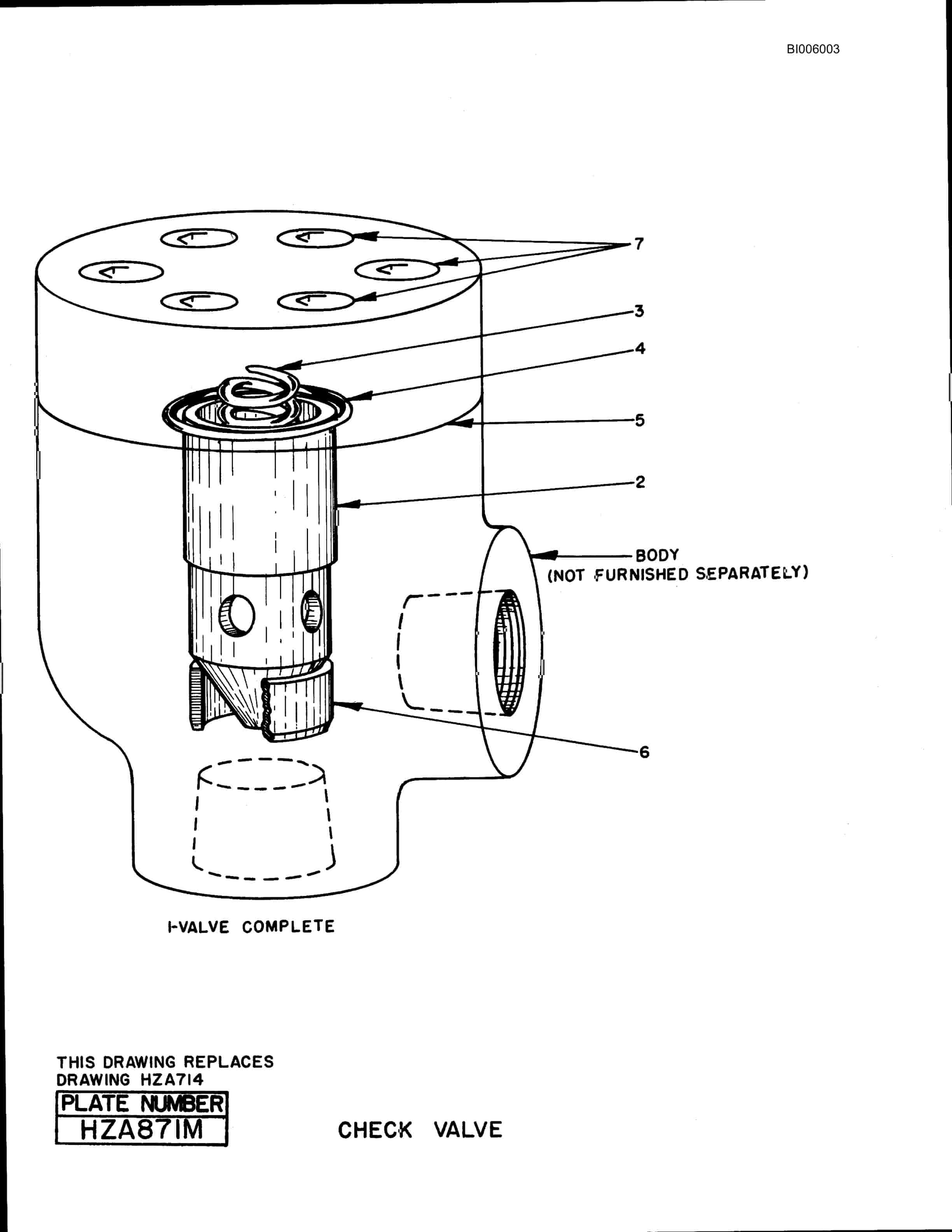 Bucyrus 45-R Drill Parts Catalog BI006003-3