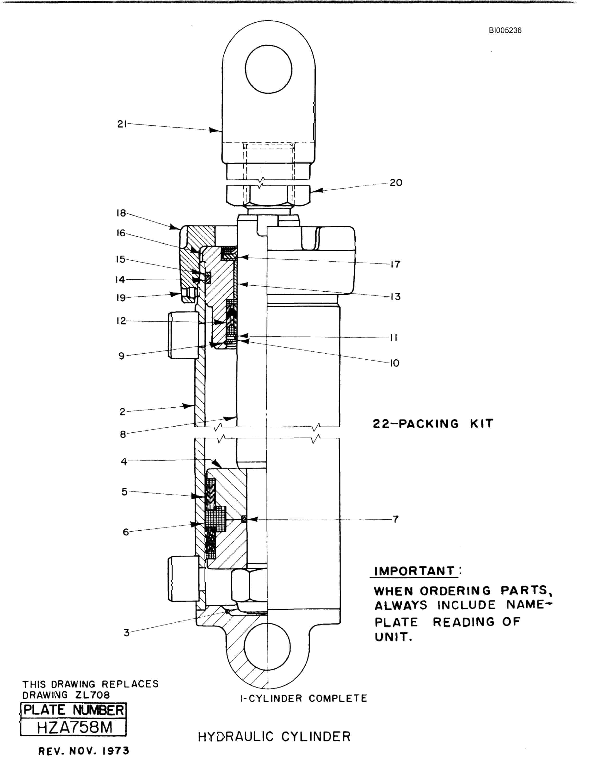 Bucyrus 45-R Rotary Drill Parts Catalog BI005236-2