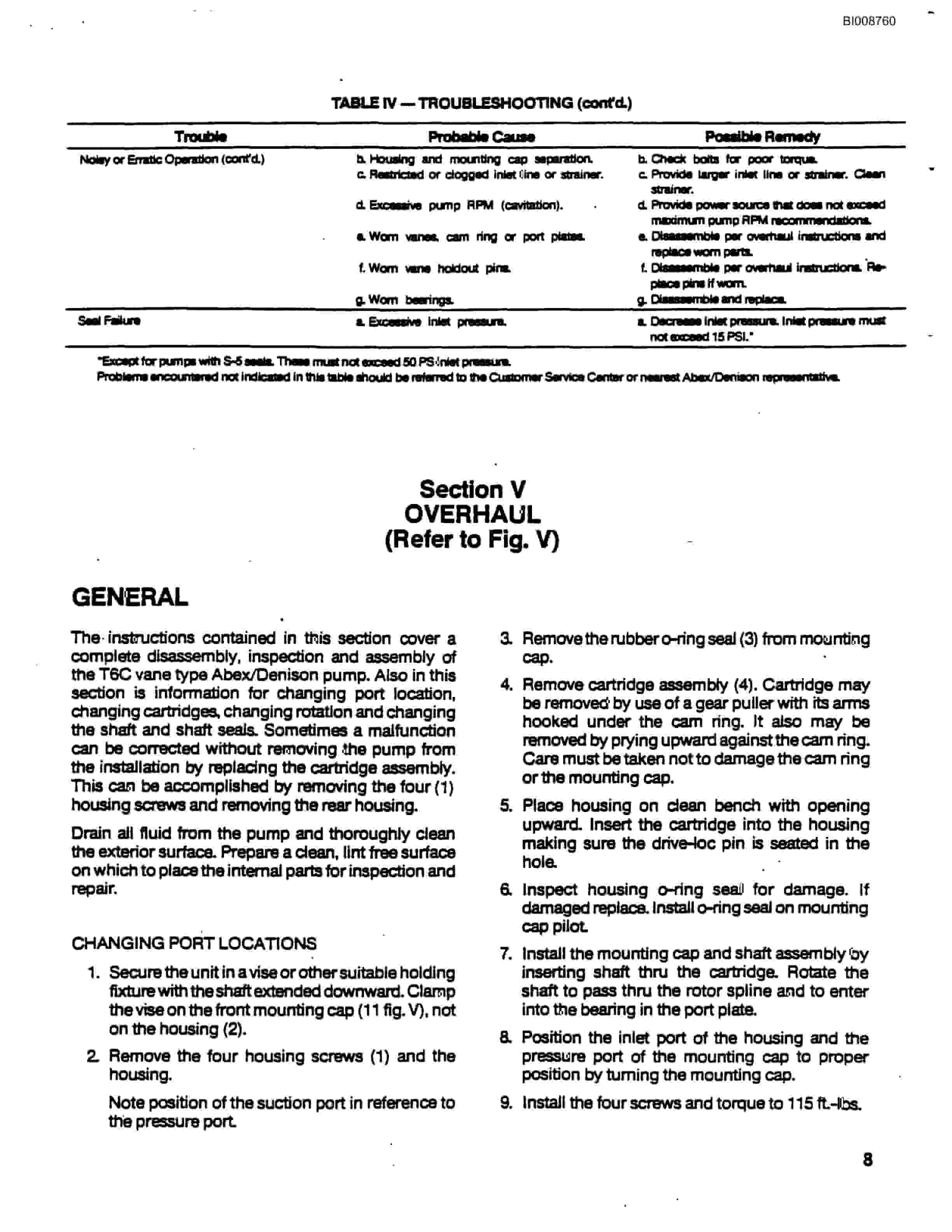 Bucyrus 45B Rotary Blasthole Drill Parts Catalog BI008760-3