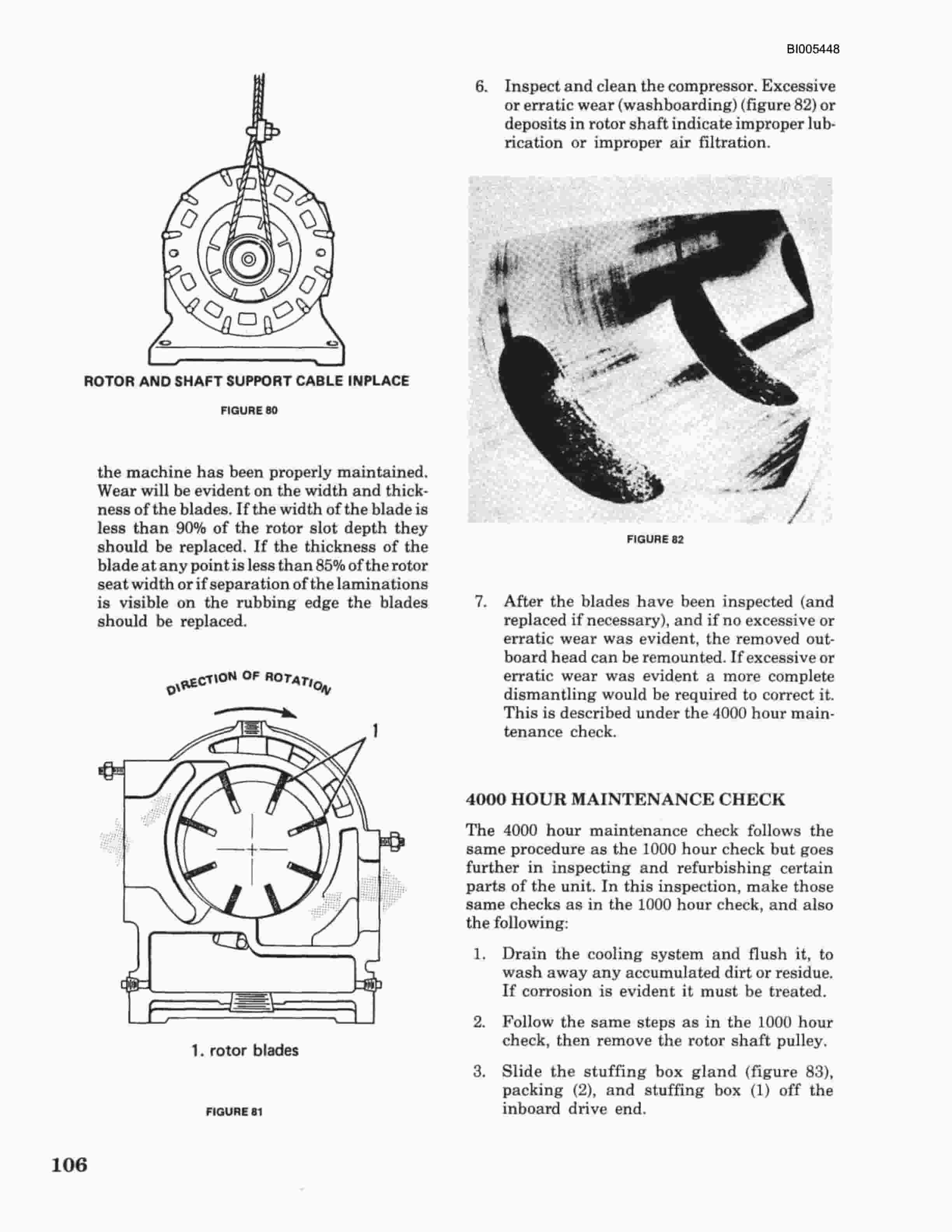 Bucyrus 45R Blast Hole Drill Technical Manual BI005448-2