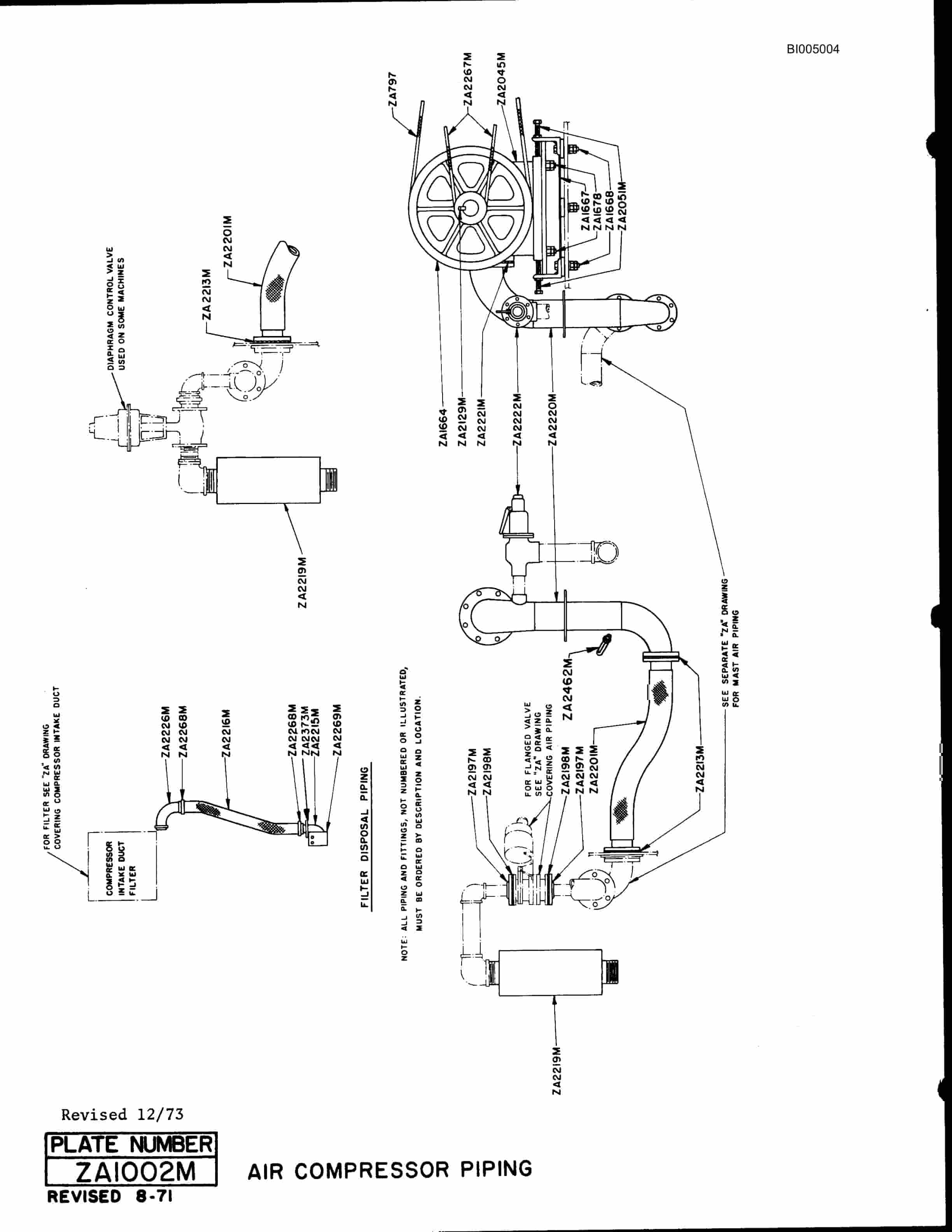 Bucyrus 45R Drill Parts Catalog BI005004-2