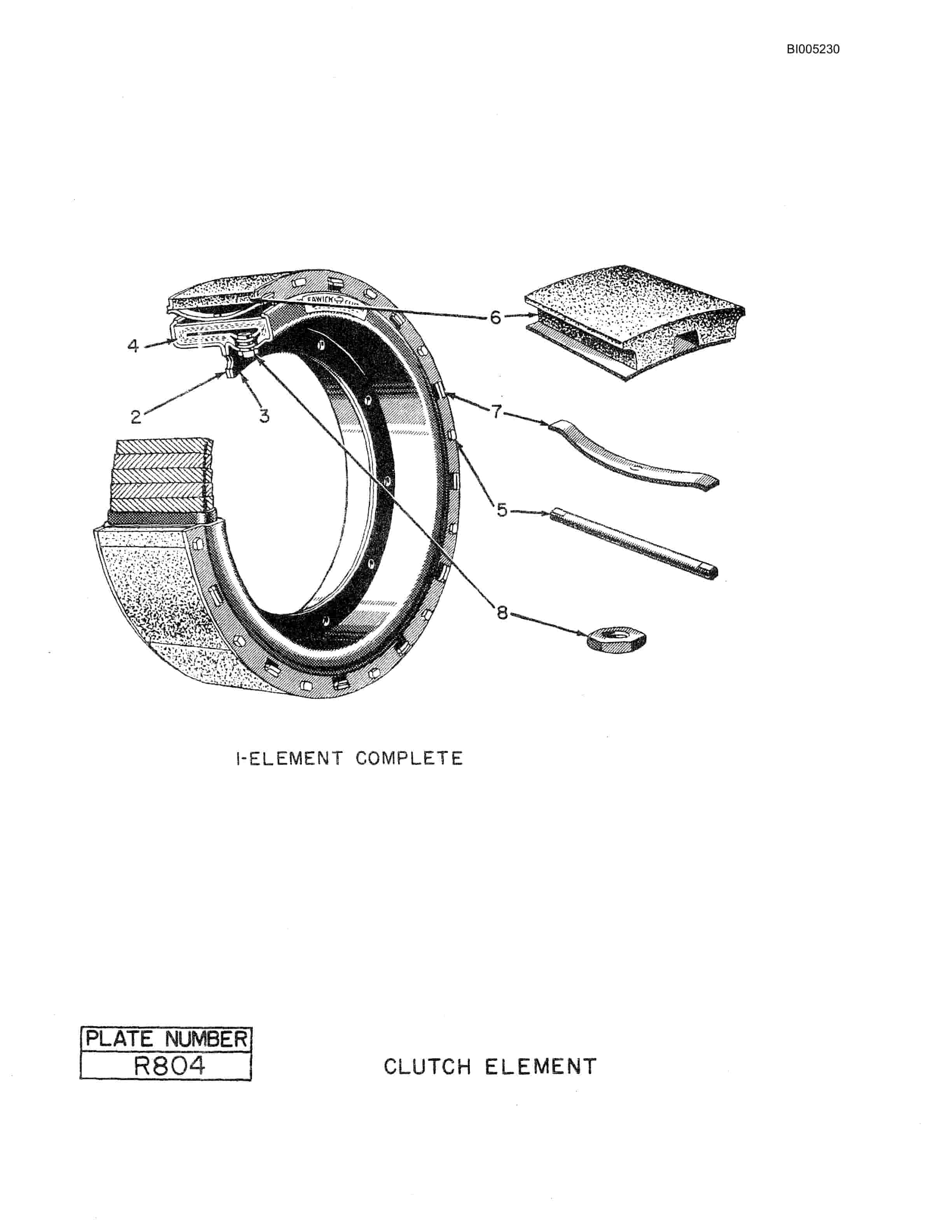 Bucyrus 45R Drill Parts Catalog BI005230-3