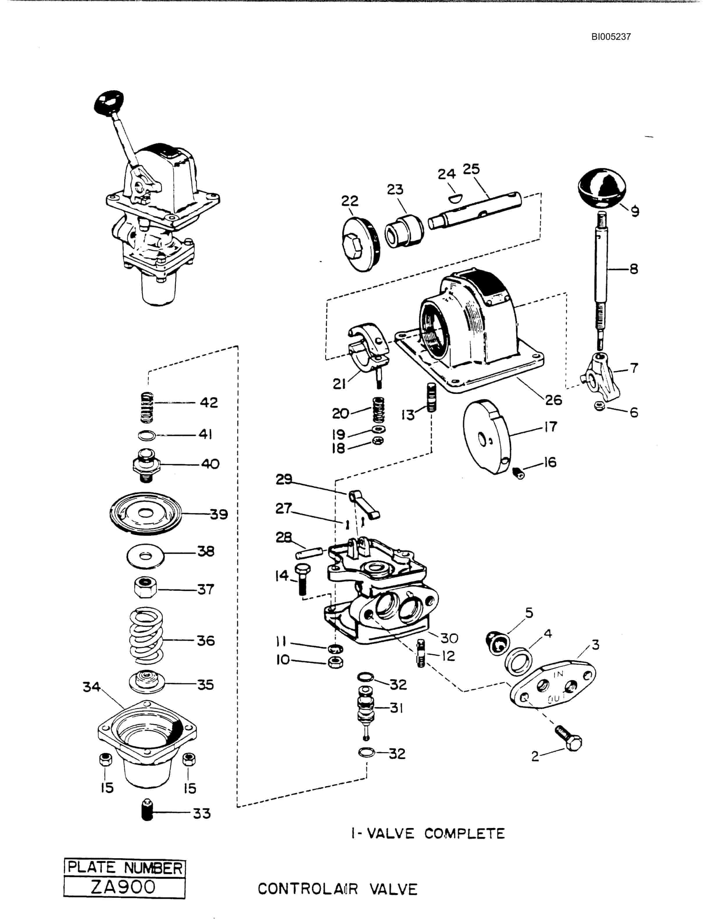 Bucyrus 45R Drill Parts Catalog BI005237-3