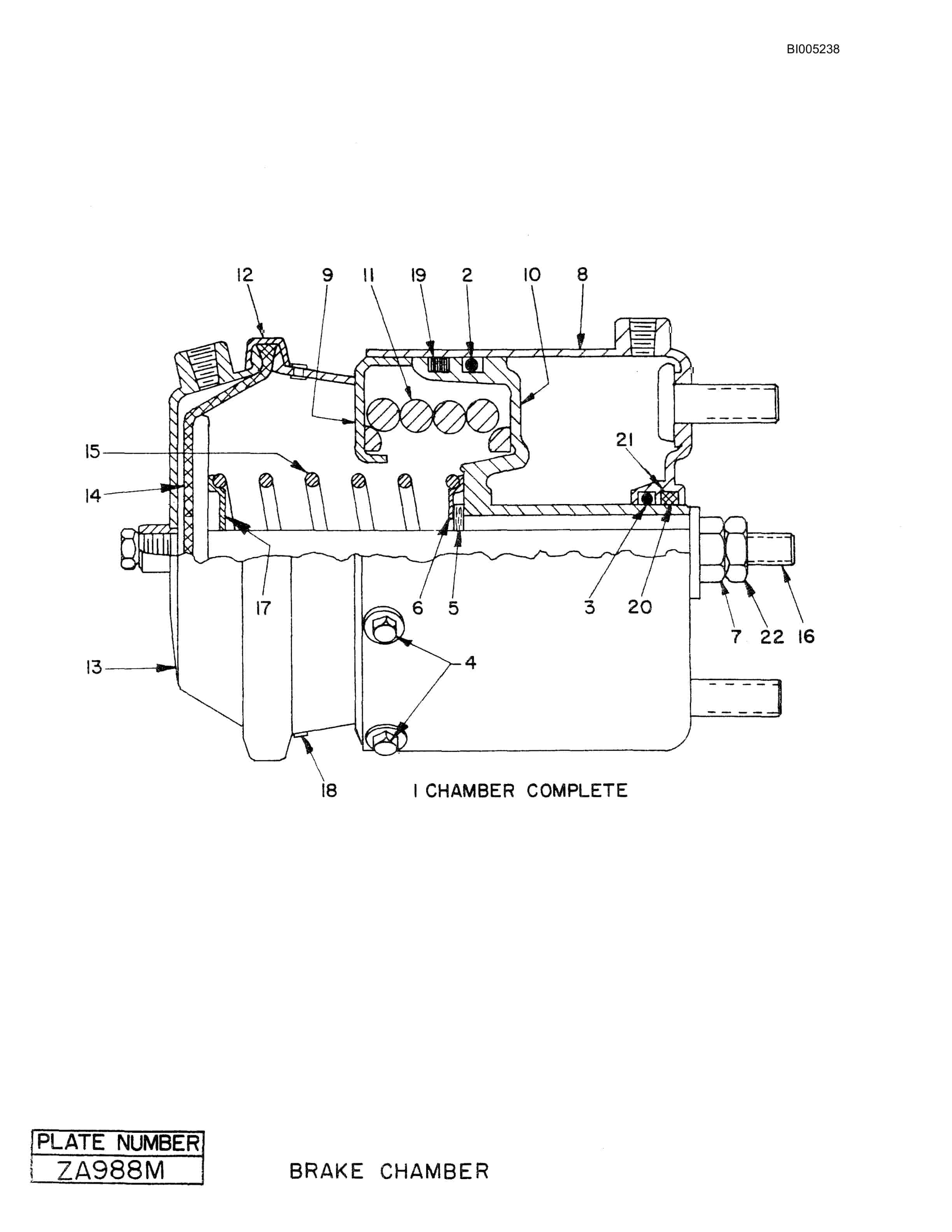 Bucyrus 45R Drill Parts Catalog BI005238-4