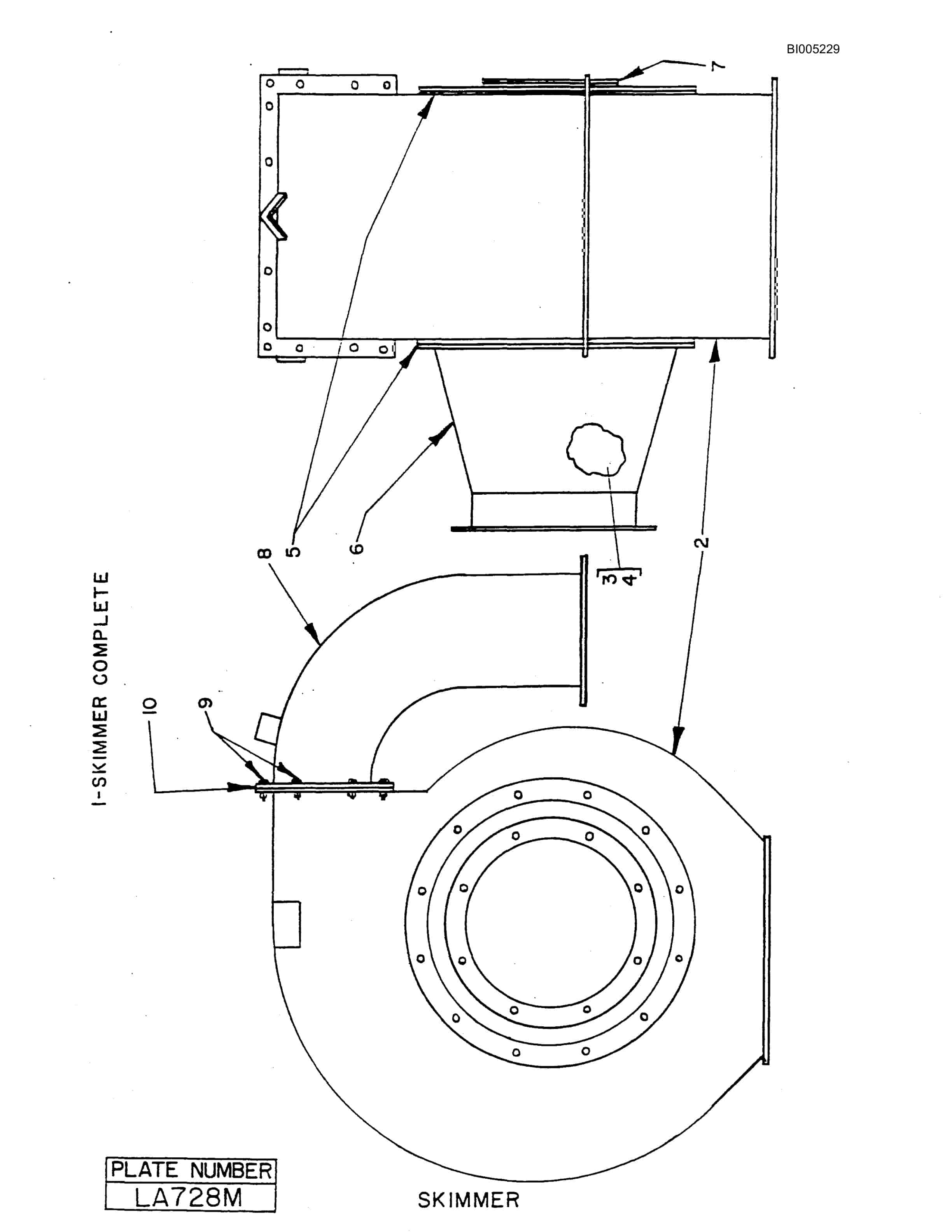Bucyrus 45R Electric Blast Hole Drill Parts Catalog BI005229-3