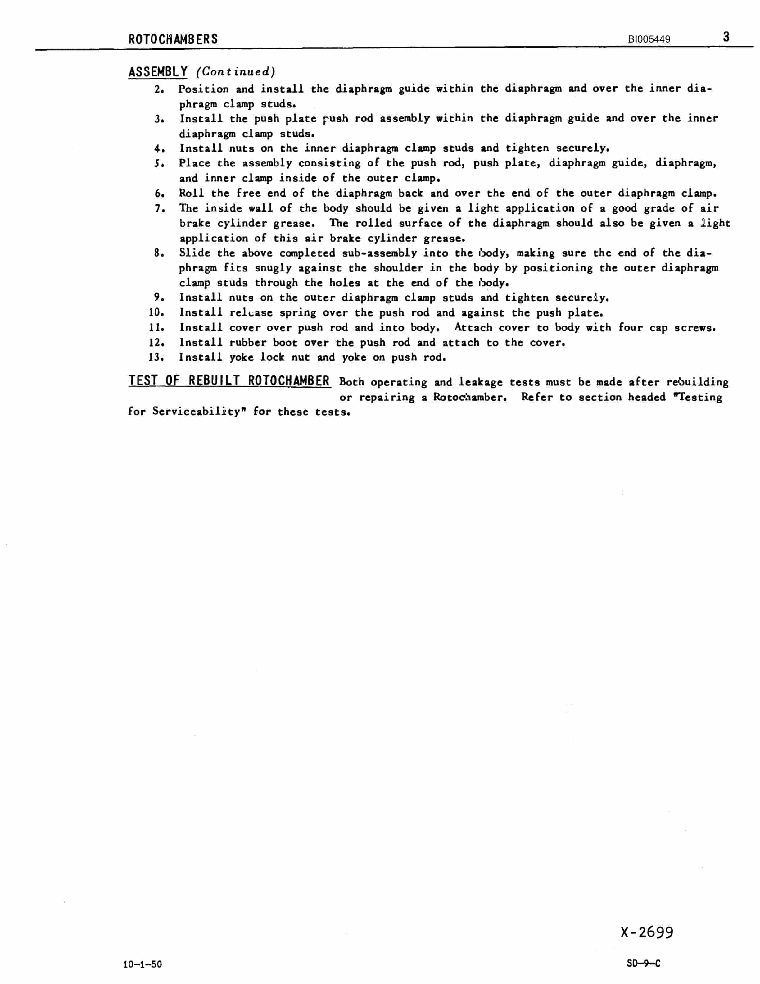 Bucyrus 45R Rotary Drill Technical Manual BI005449-3