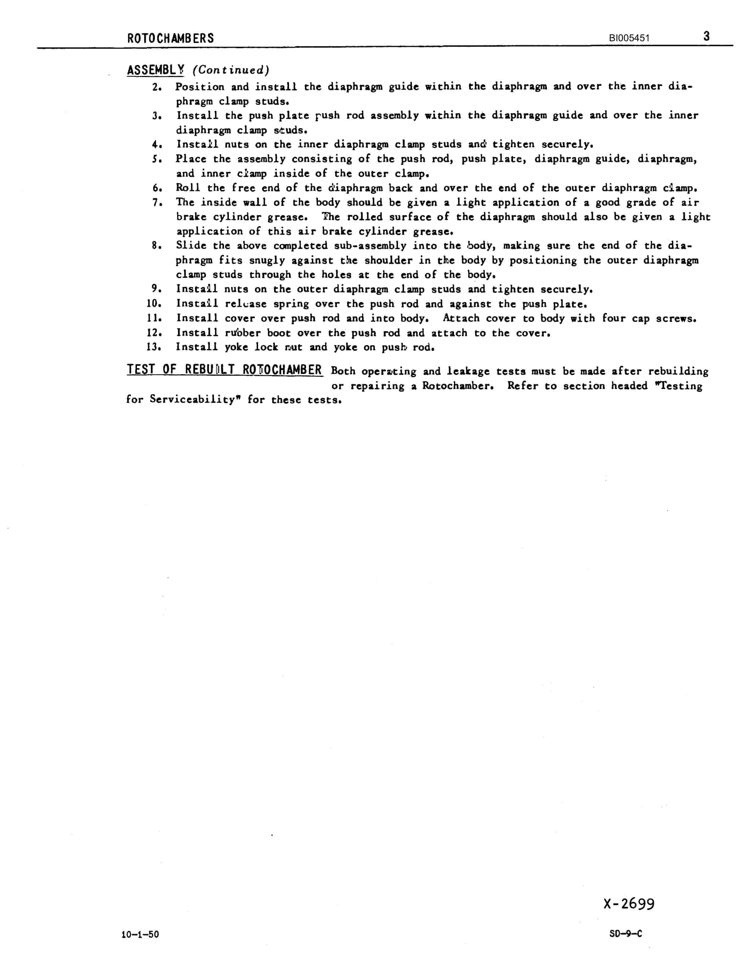 Bucyrus 45R Rotary Drill Technical Manual BI005451-3