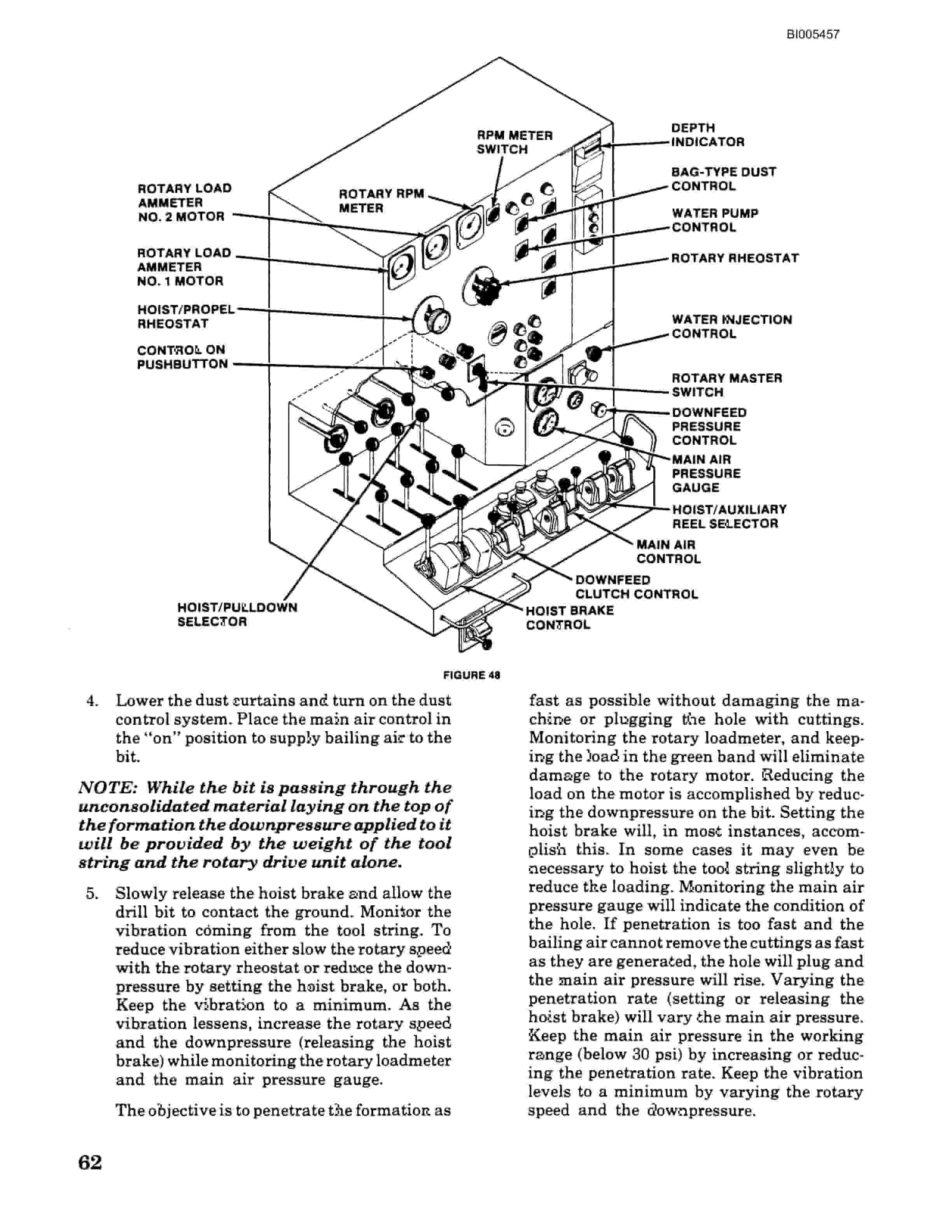 Bucyrus 47R Blast Hole Drill Technical Manual BI005457-5
