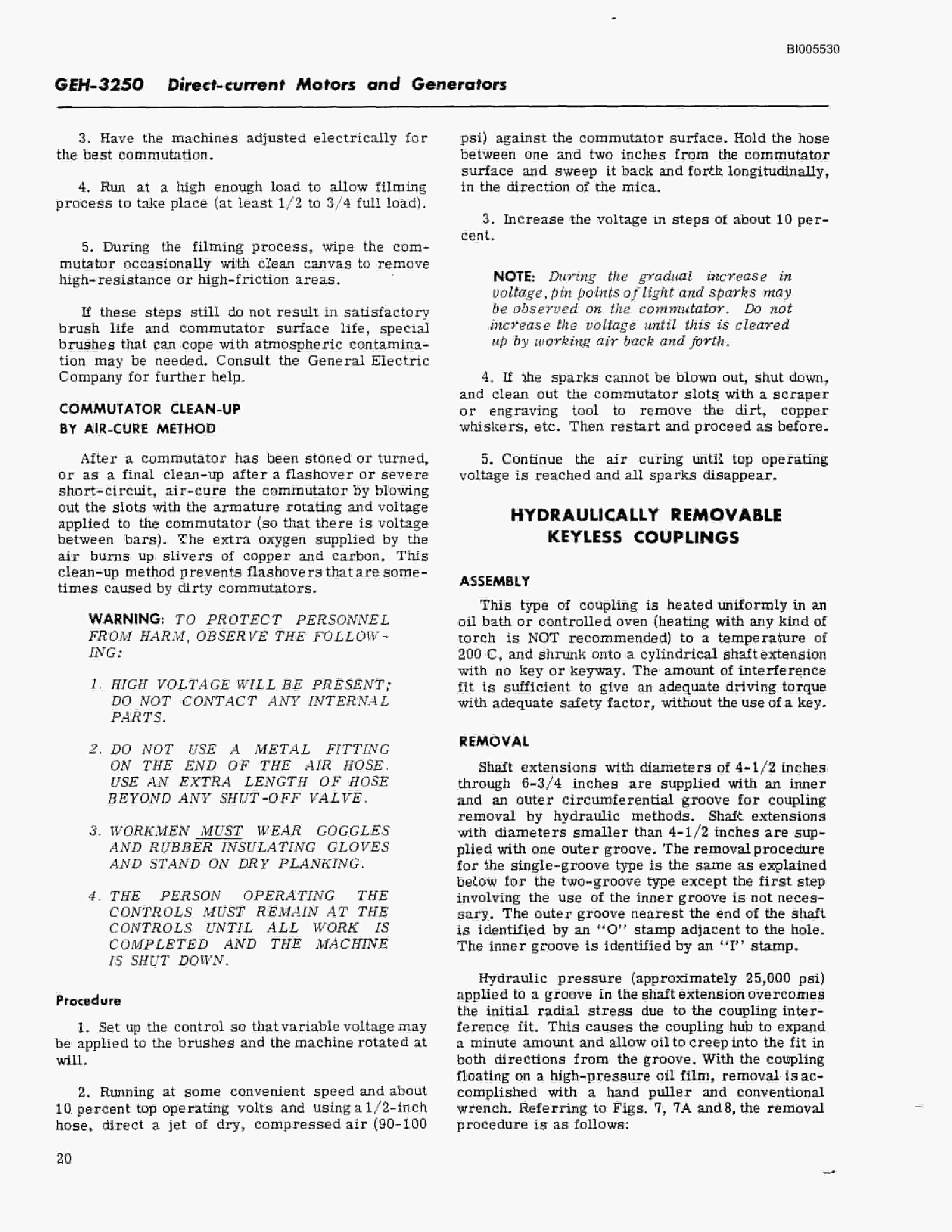 Bucyrus 480WD Technical Manual BI005530-2