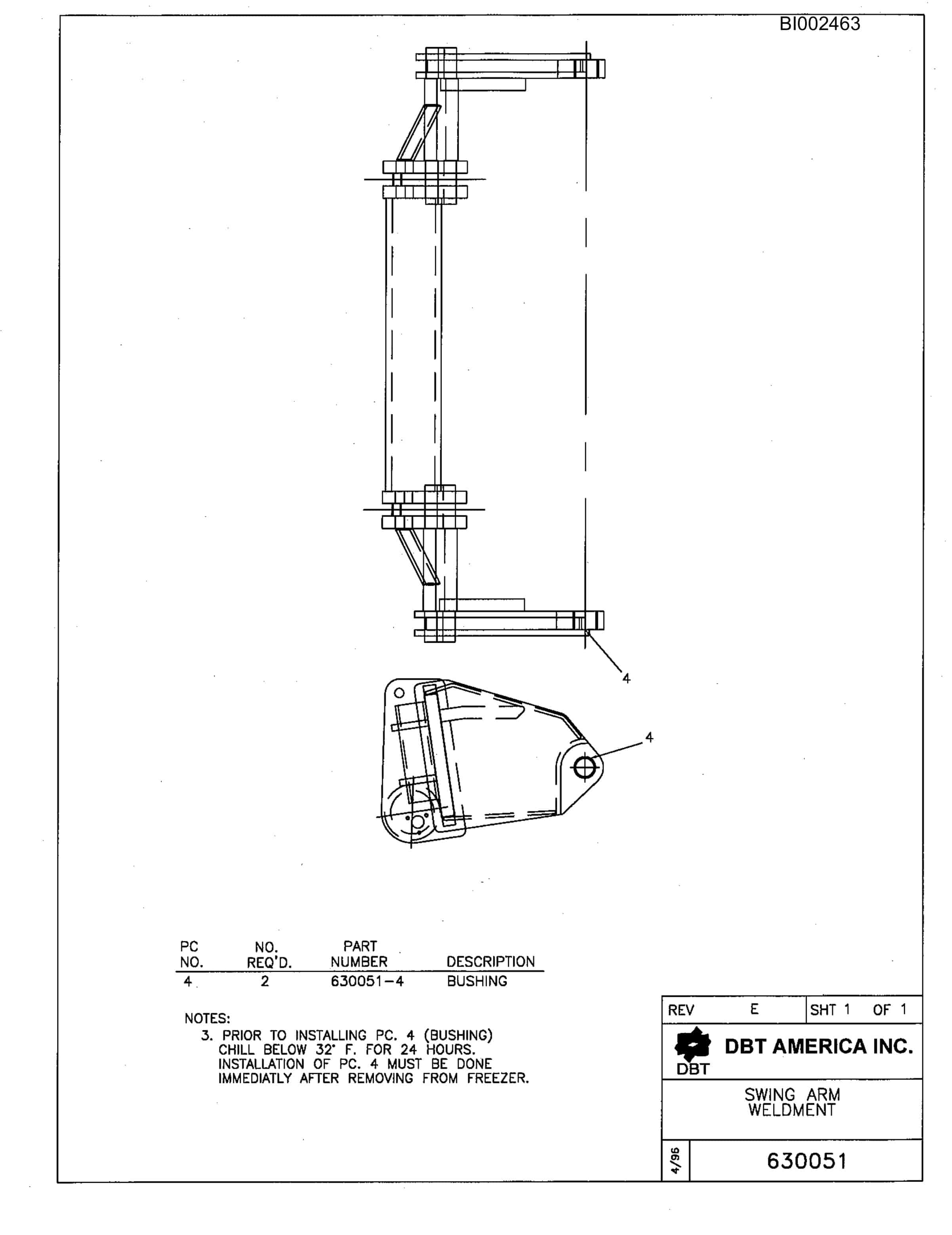 Bucyrus 488-6 Parts Catalog BI002463-2