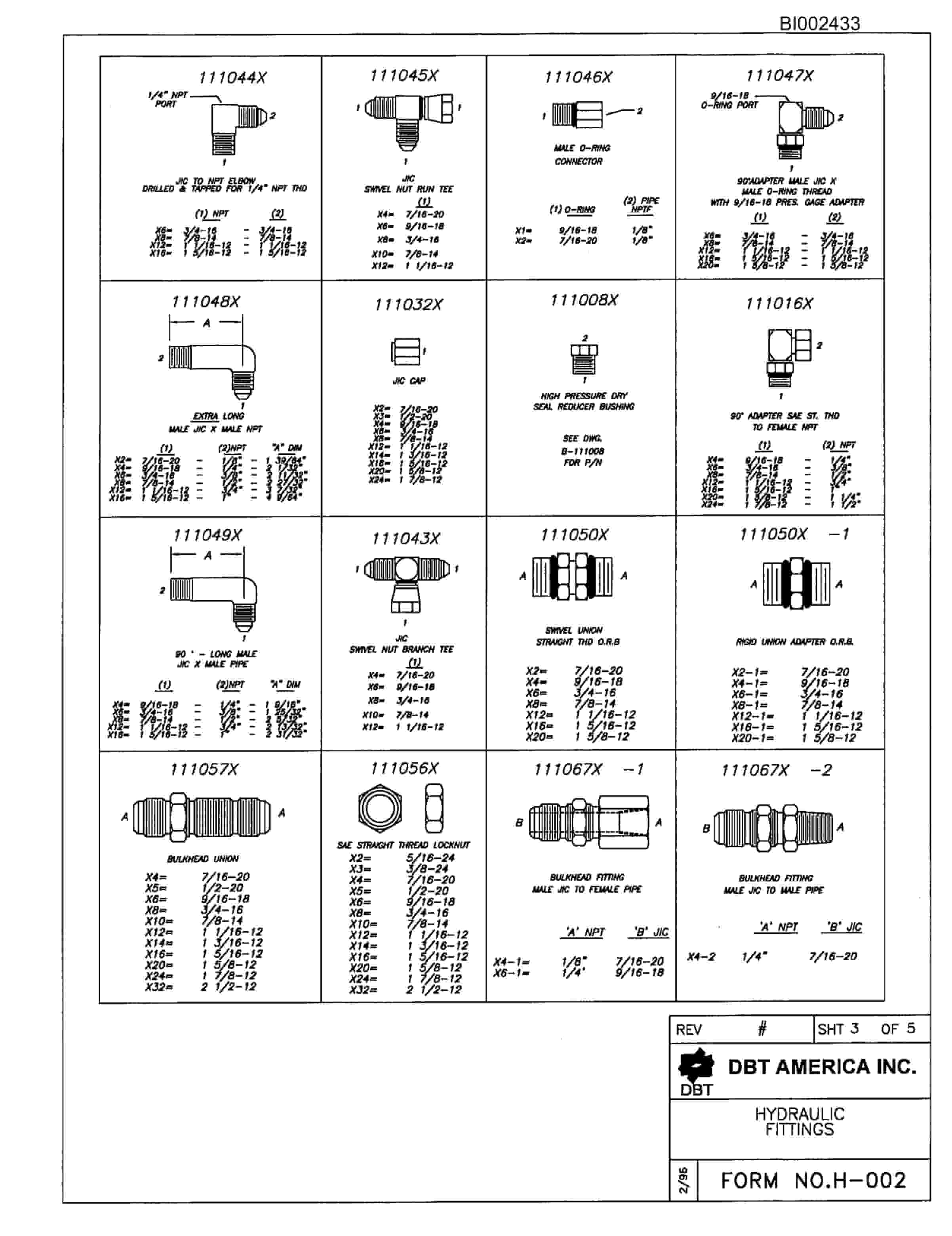 Bucyrus 488-6LA Parts Catalog BI002433-4