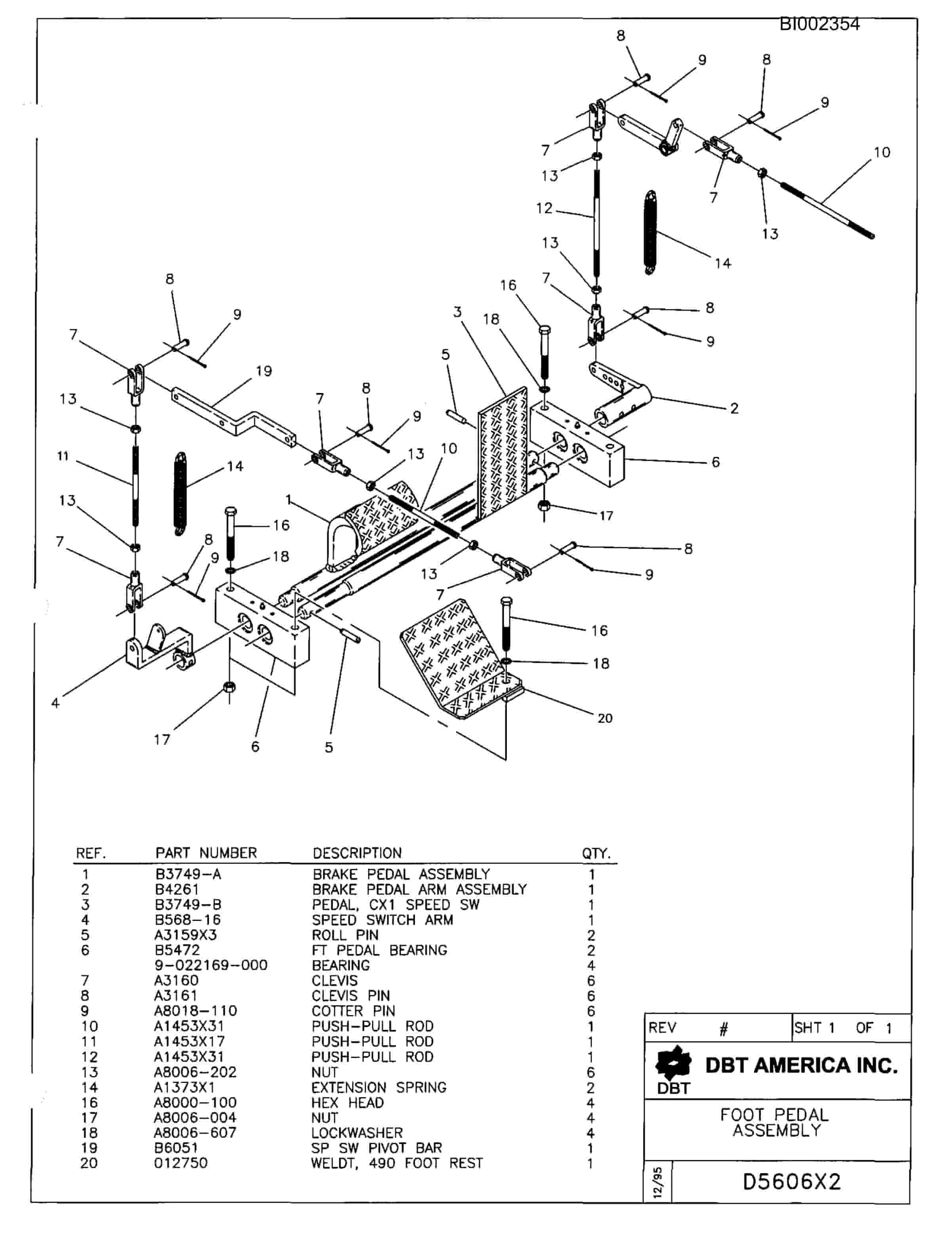 Bucyrus 488 Parts Catalog BI002354-2