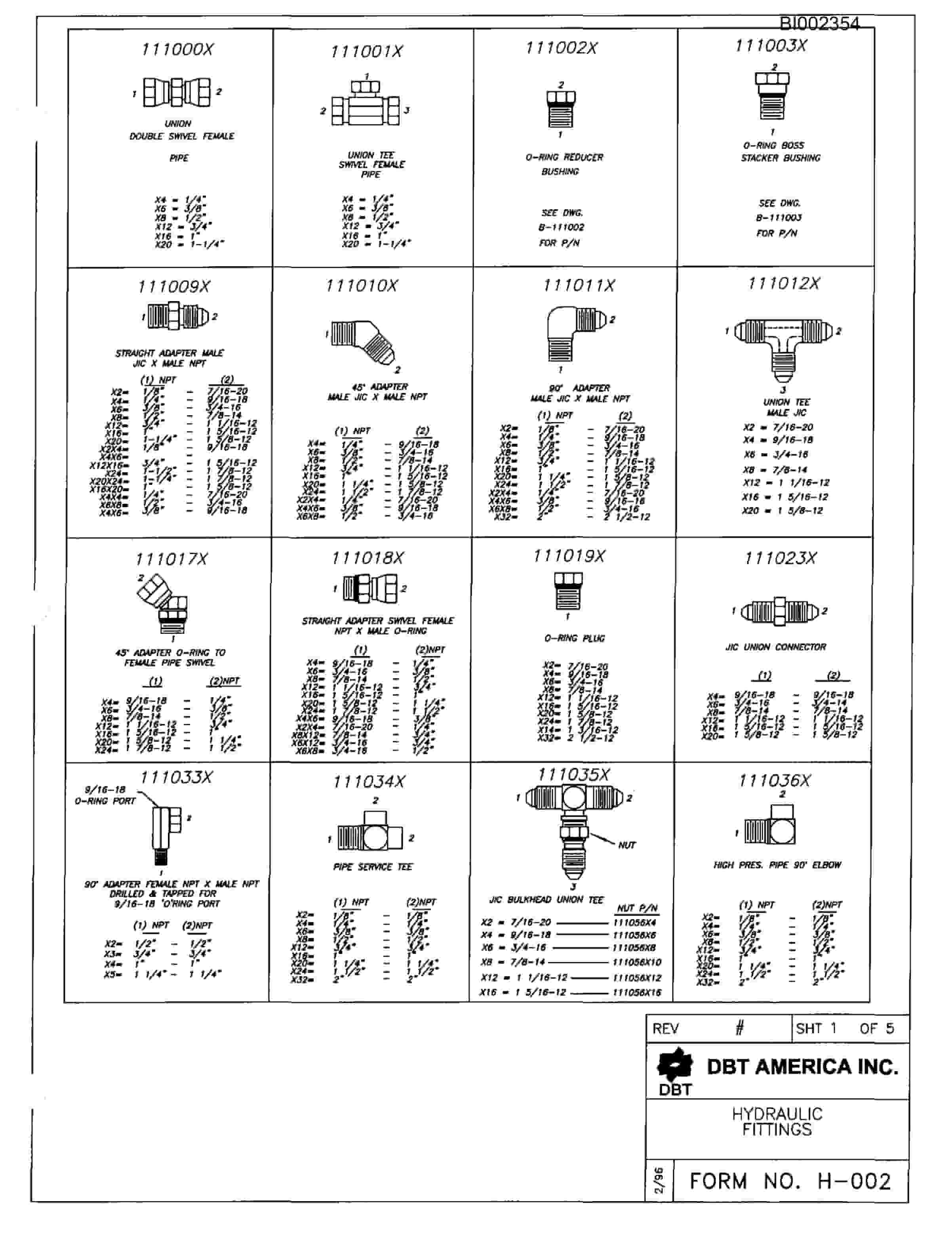 Bucyrus 488 Parts Catalog BI002354-5