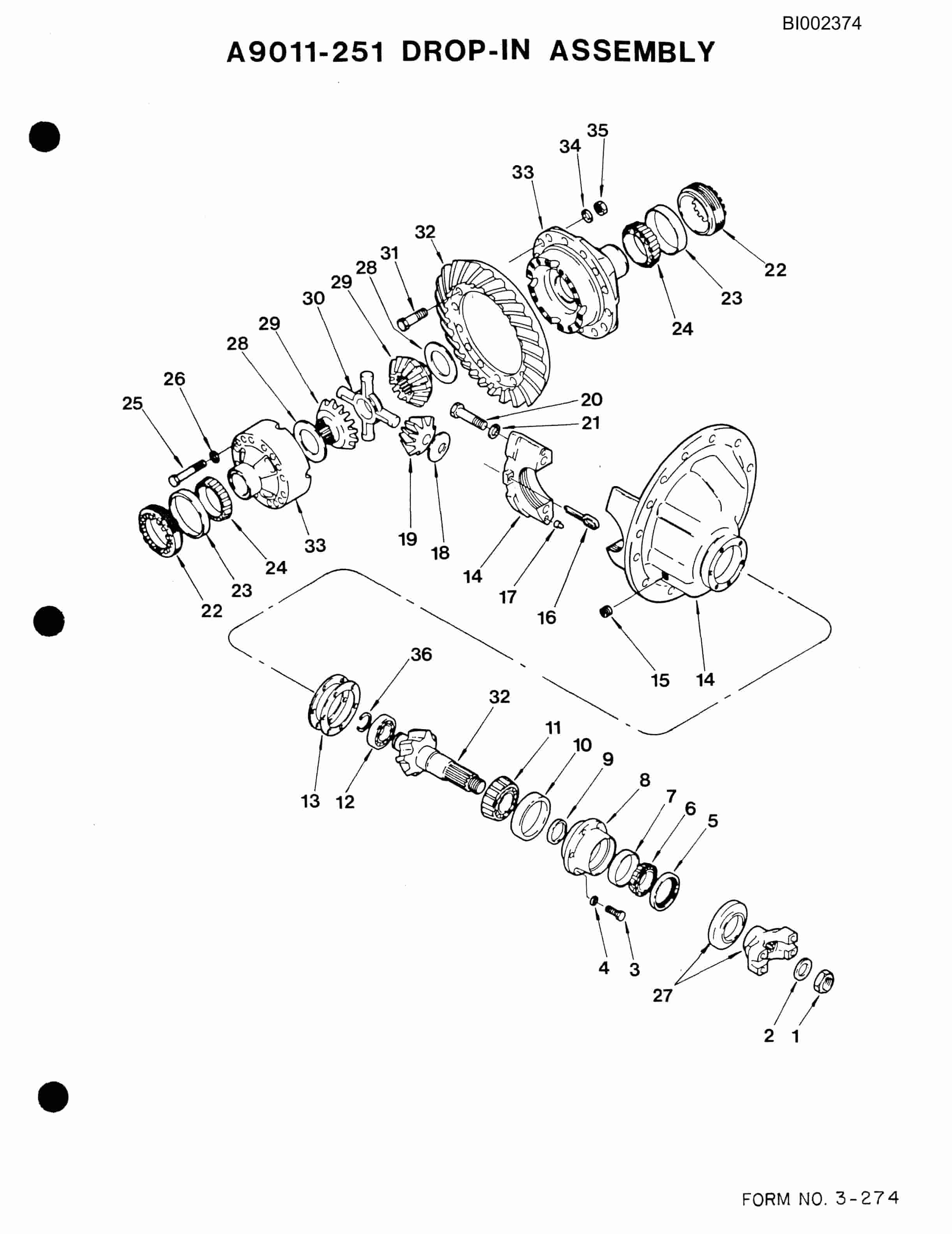 Bucyrus 488 Parts Catalog BI002374-4