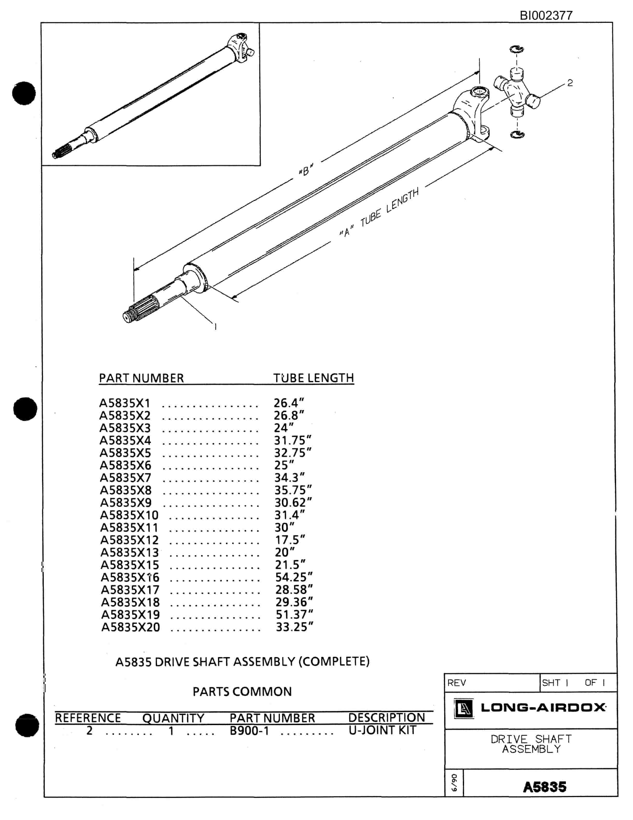 Bucyrus 488 Parts Catalog BI002377-4