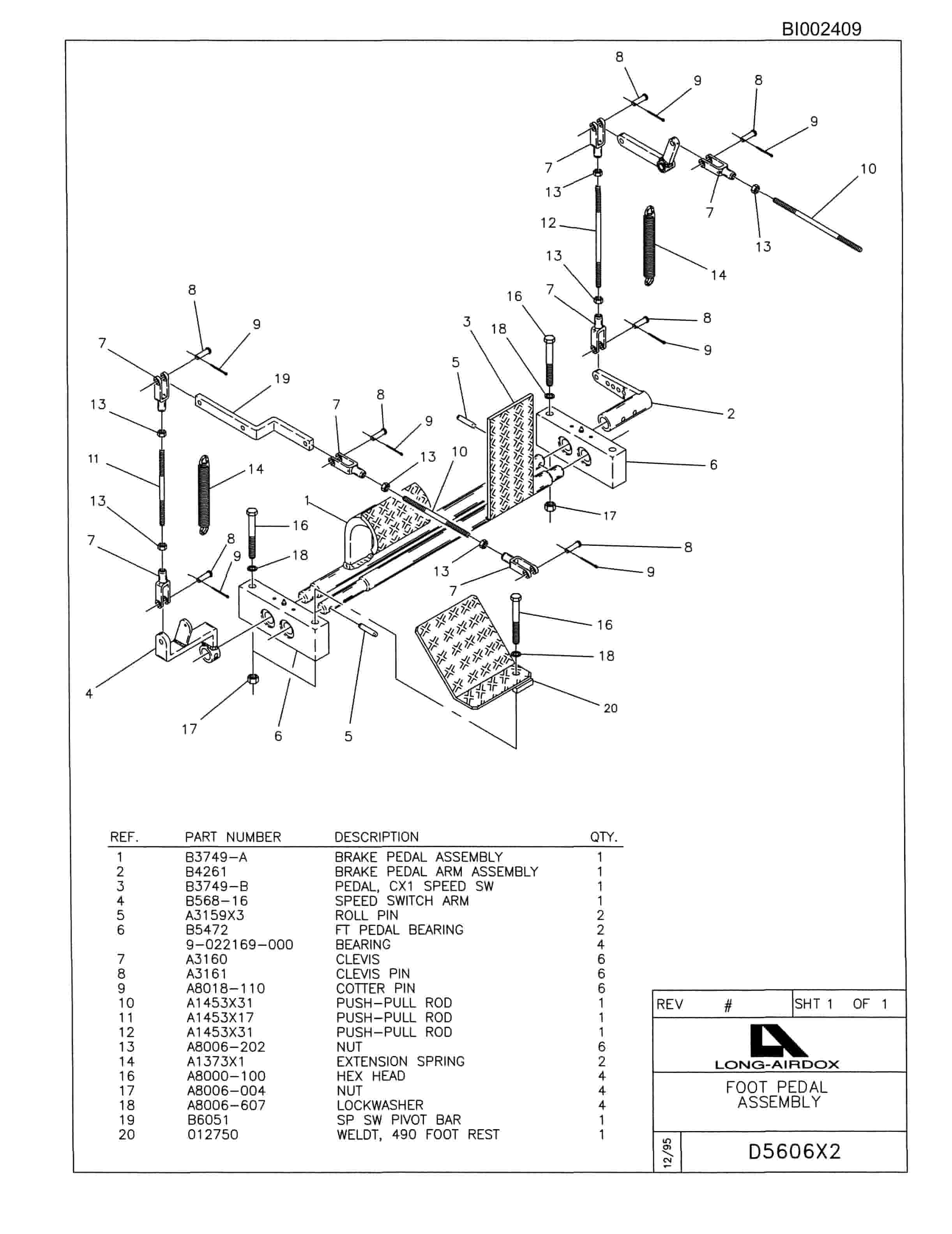 Bucyrus 488 Parts Catalog BI002409-2