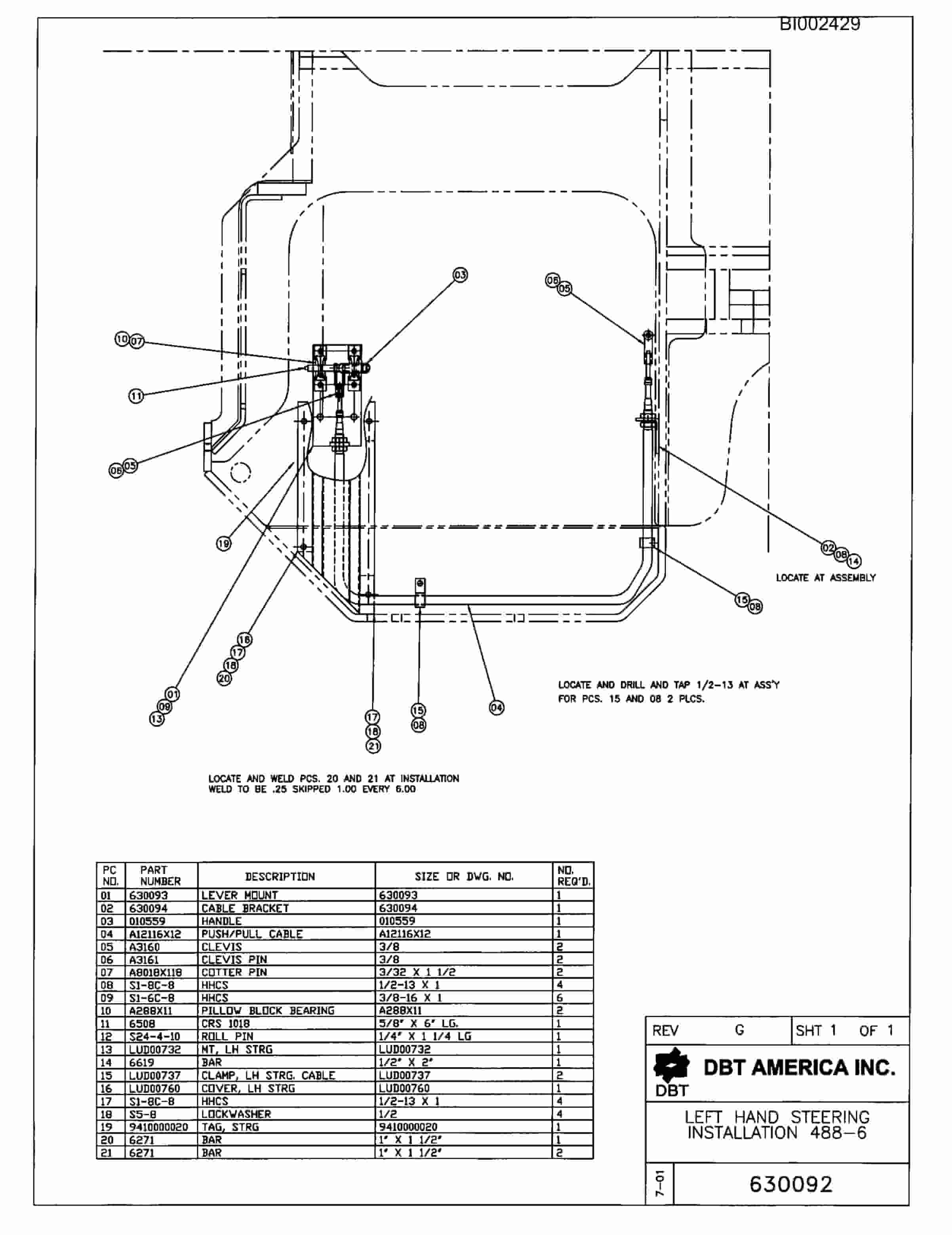 Bucyrus 488 Parts Catalog BI002429-3