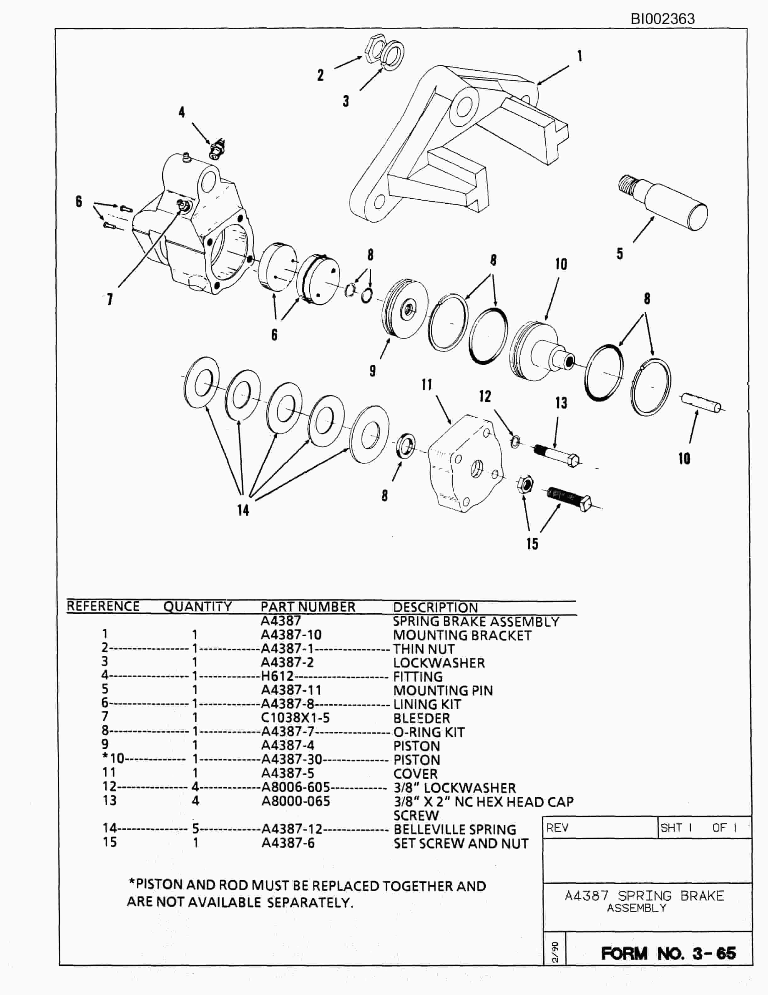 Bucyrus 488 X 90 Parts Catalog BI002363-4