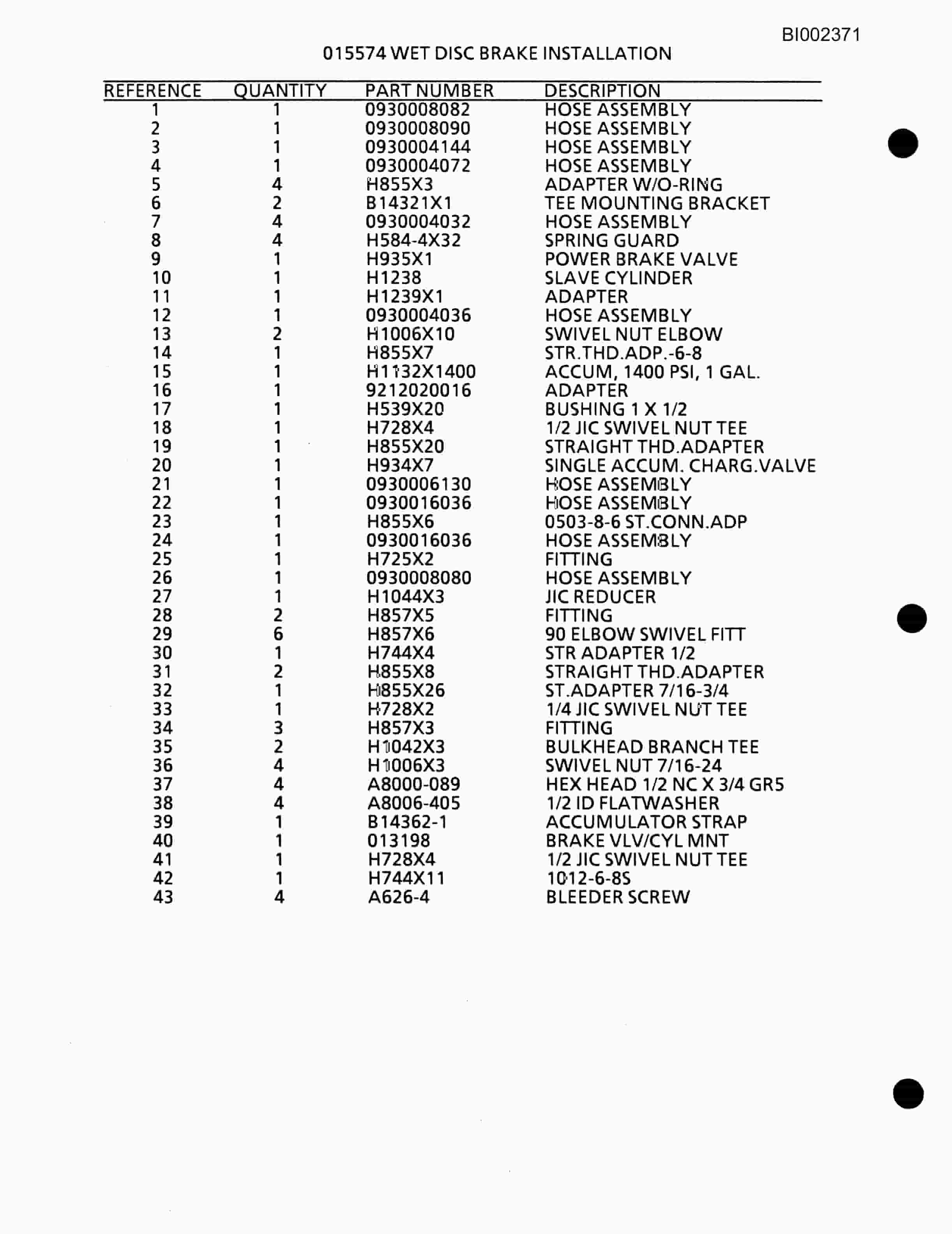 Bucyrus 488 X 90 Parts Catalog BI002371-5