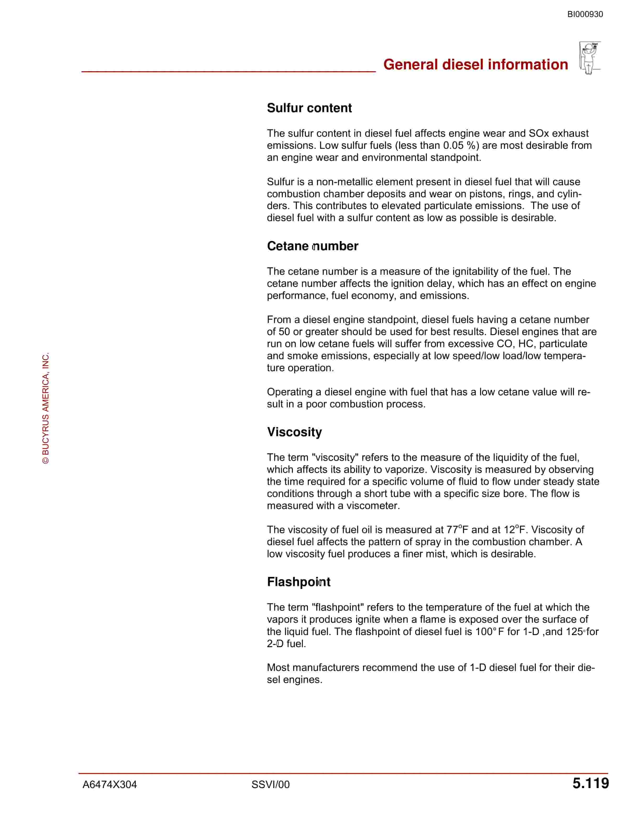 Bucyrus 488D UN-A-TRAC Operation Manual BI000930-3