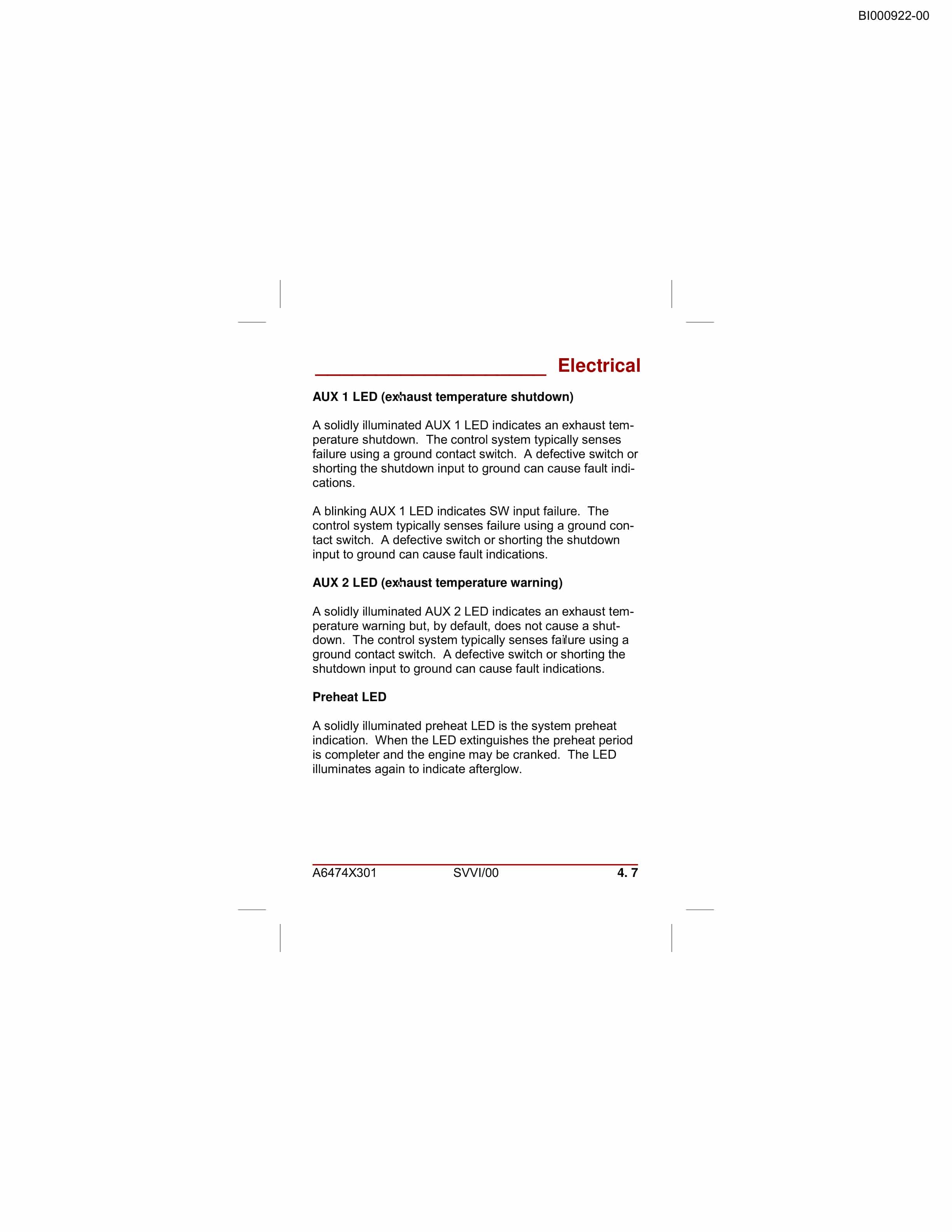 Bucyrus 488D UN-A-TRAC Troubleshooting Guide BI000922-4
