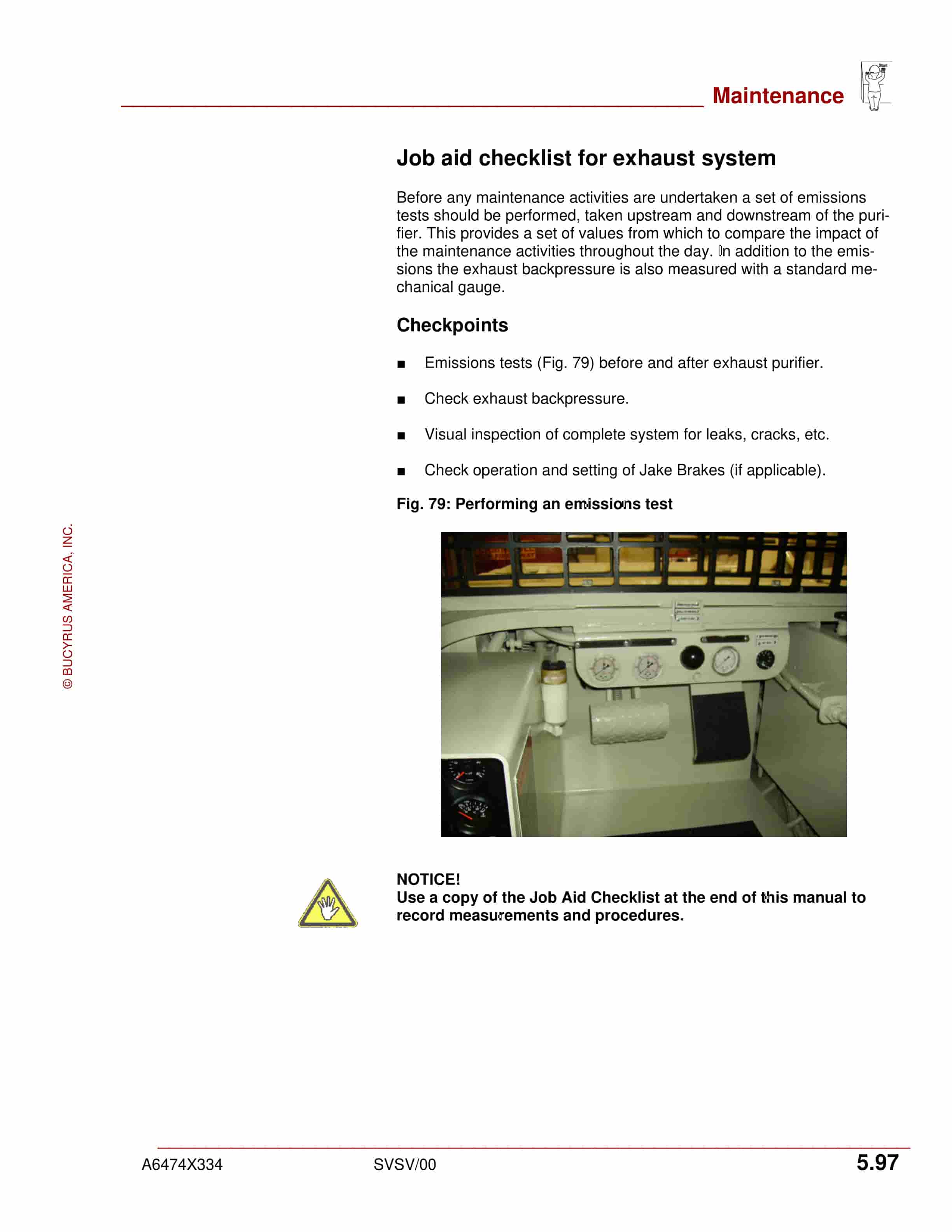 Bucyrus 488D-XP UN-A-TRAC Operation And Maintenance Manual A6474X334 2 Bucyrus 488D-XP UN-A-TRAC Operation And Maintenance Manual A6474X334 - Image 2