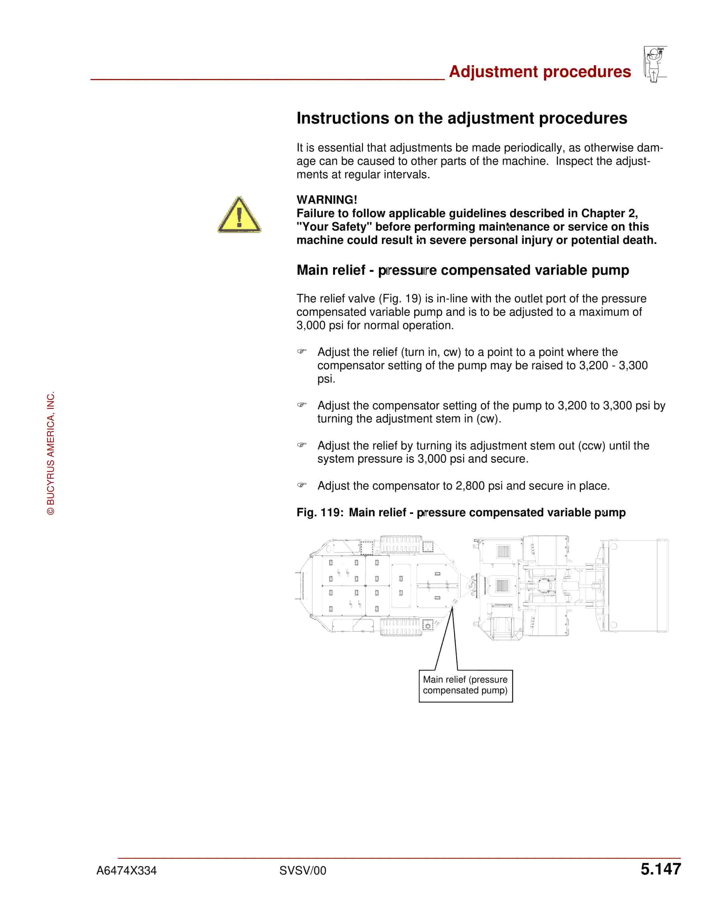 Bucyrus 488D-XP UN-A-TRAC Operation And Maintenance Manual A6474X334 3 Bucyrus 488D-XP UN-A-TRAC Operation And Maintenance Manual A6474X334 - Image 3