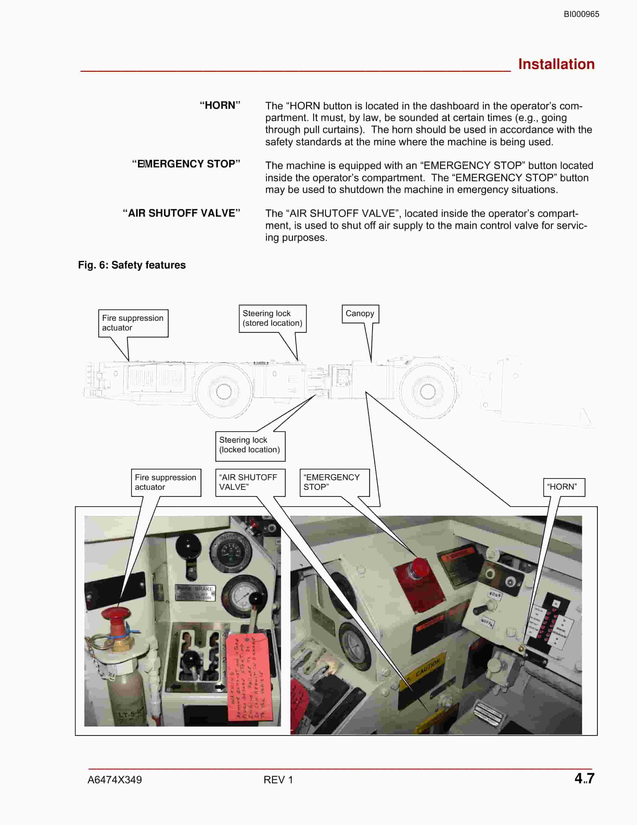 Bucyrus 488D-XP UN-A-TRAC Operation And Maintenance Manual BI000965-4