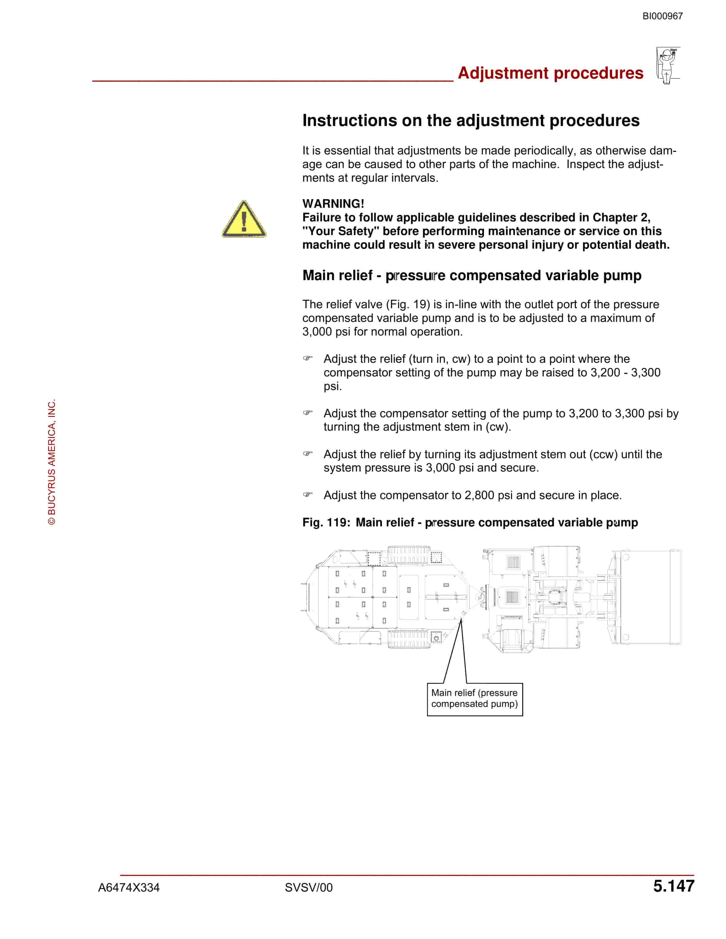 Bucyrus 488D-XP UN-A-TRAC Operation And Maintenance Manual BI000967-3