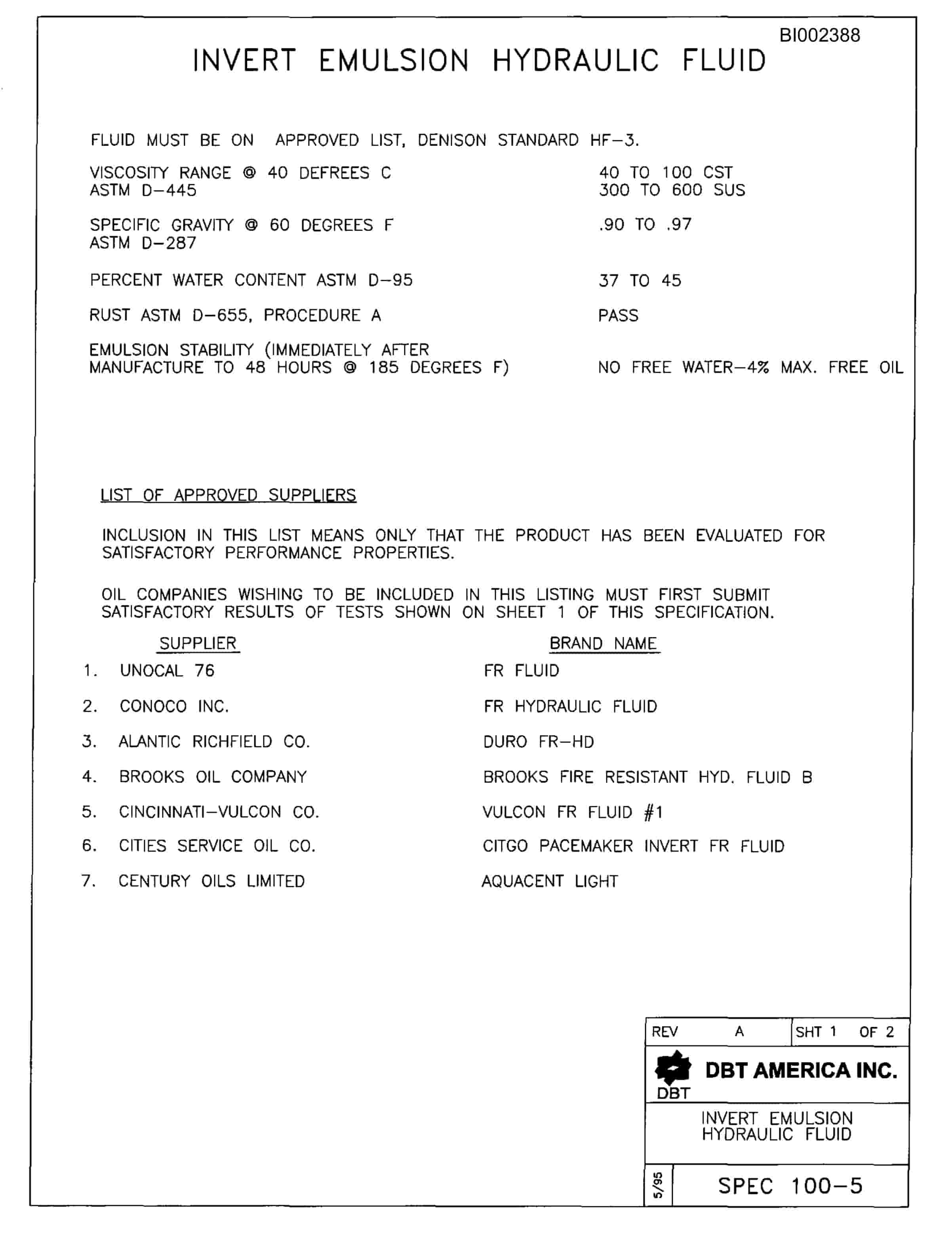 Bucyrus 488LA Parts Catalog BI002388-5
