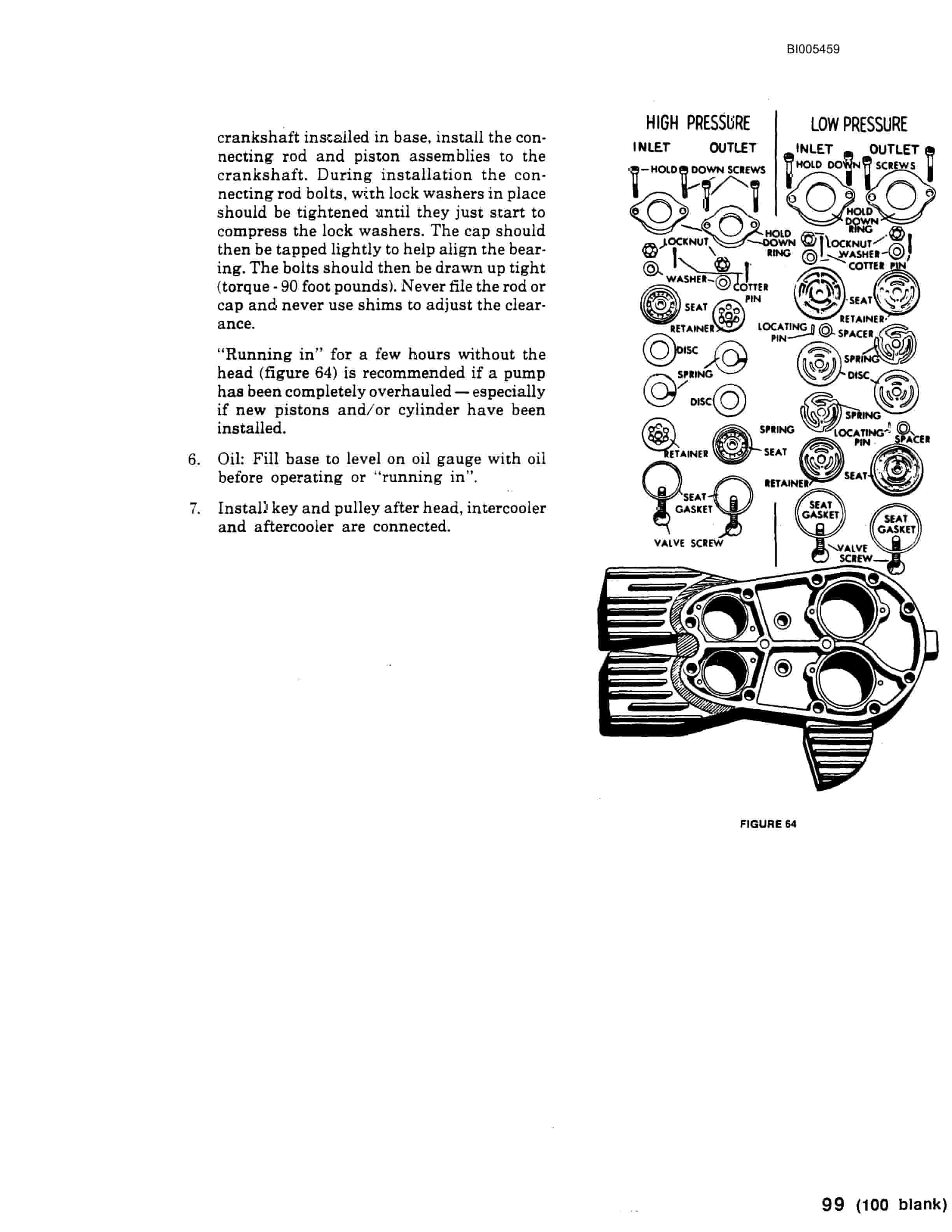 Bucyrus 49RH Blast Hole Drill Technical Manual BI005459-2