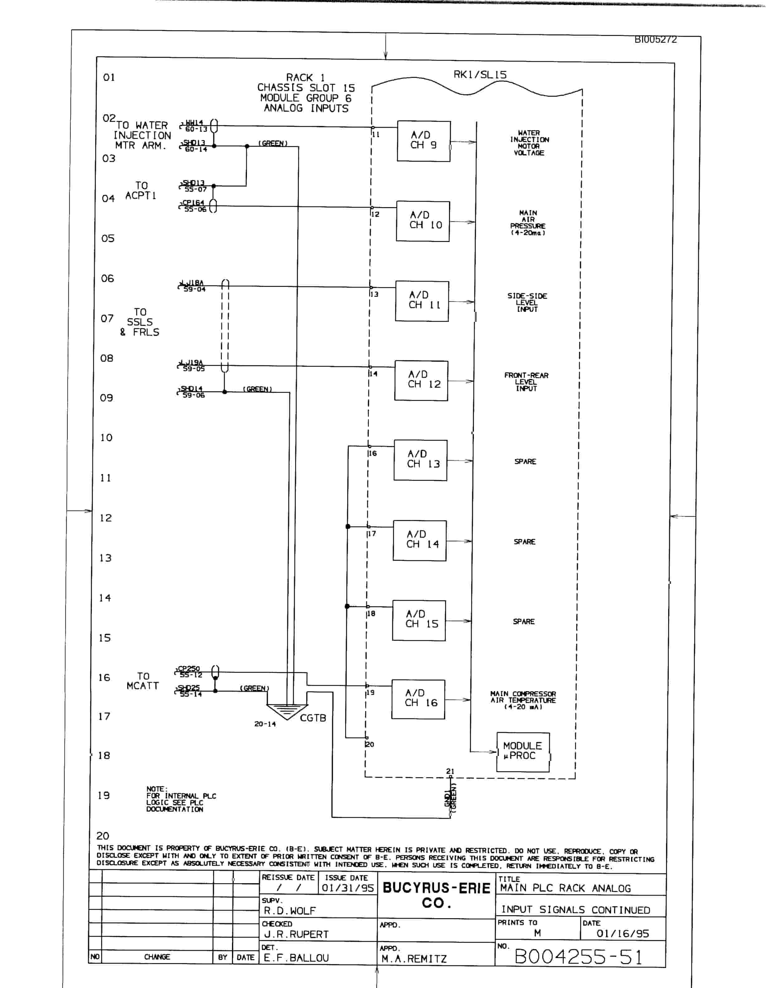 Bucyrus 49RII Blast Hole Drill Parts Catalog BI005272-4