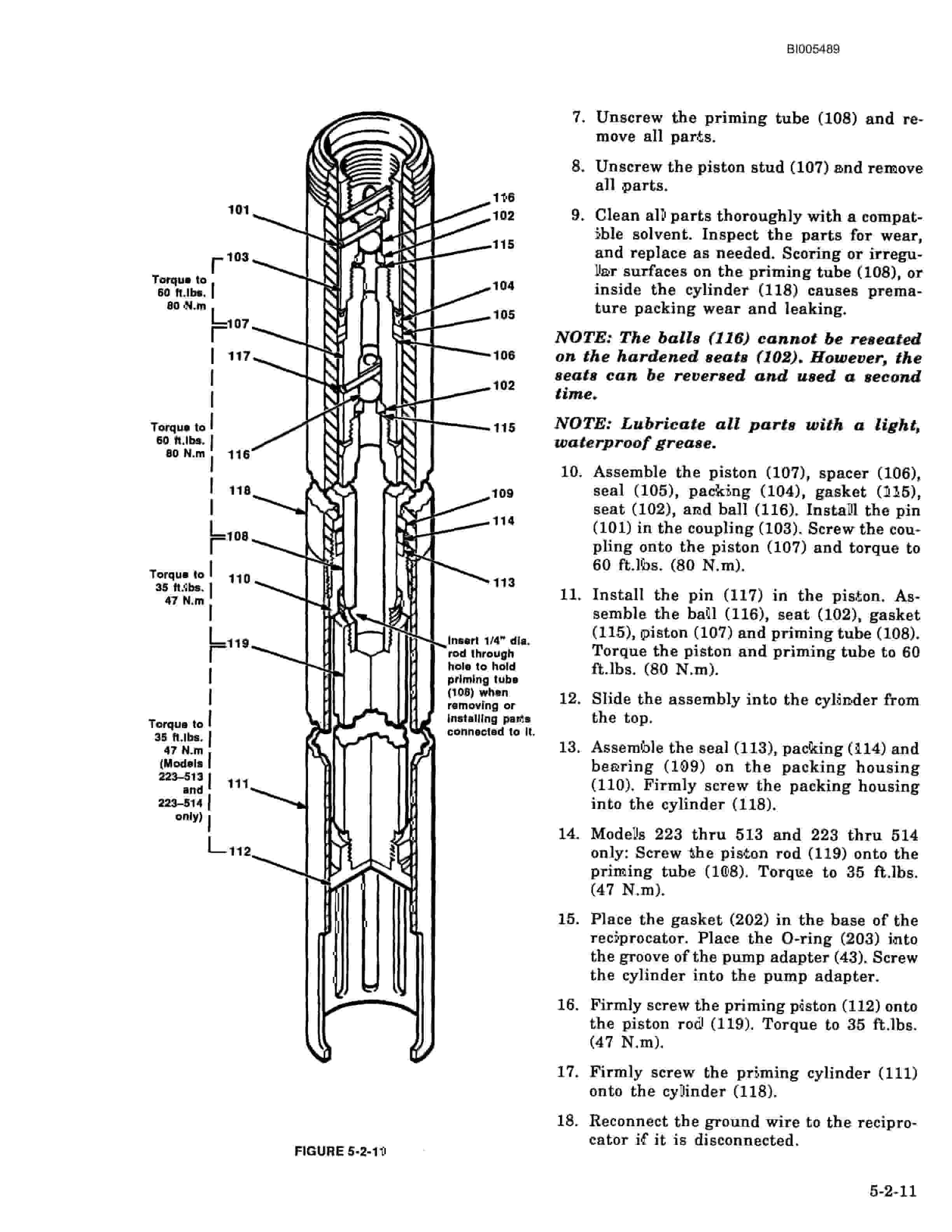 Bucyrus 49RII Electric Blast Hole Drill Technical Manual BI005489-4