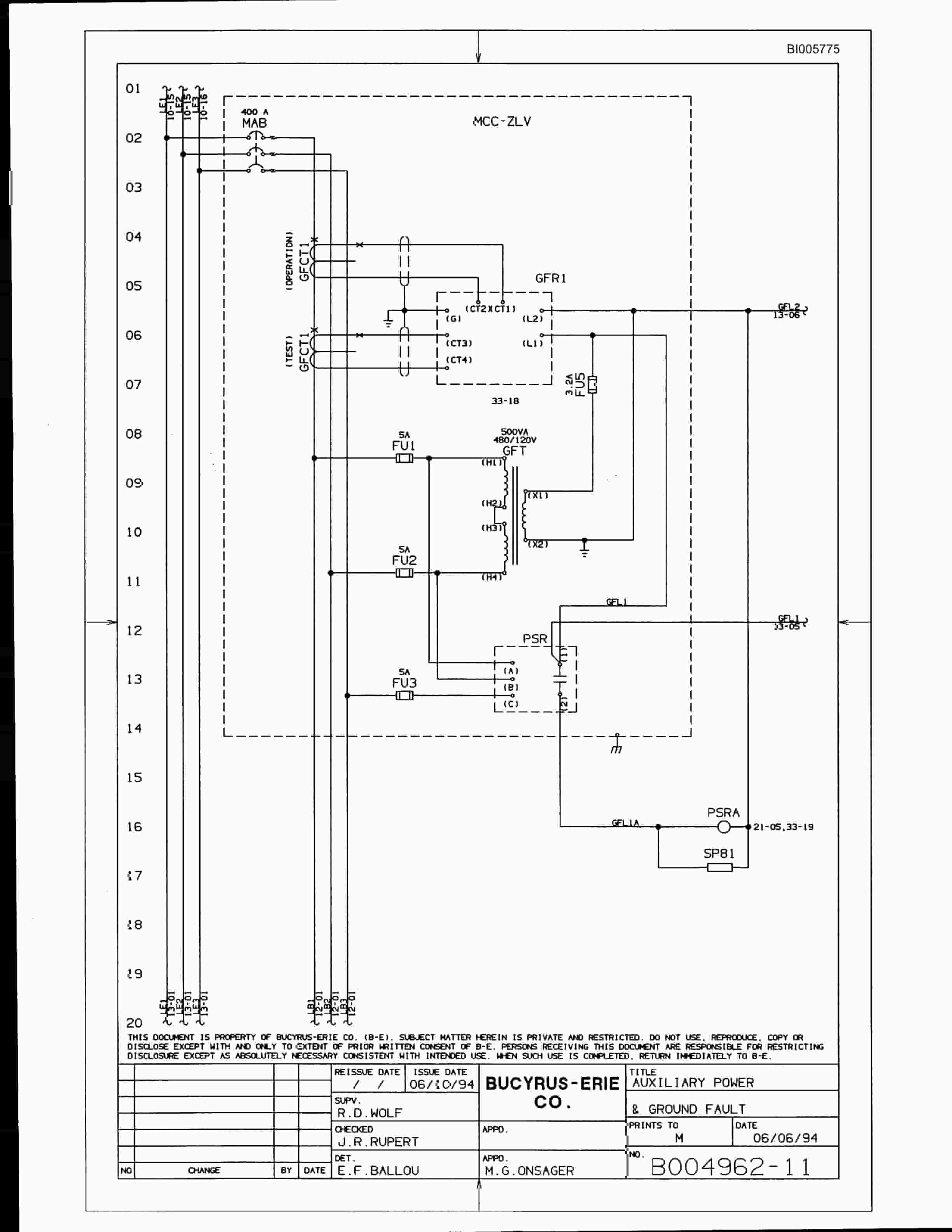 Bucyrus 49RII Electric Blast Hole Drill Technical Manual BI005775-5